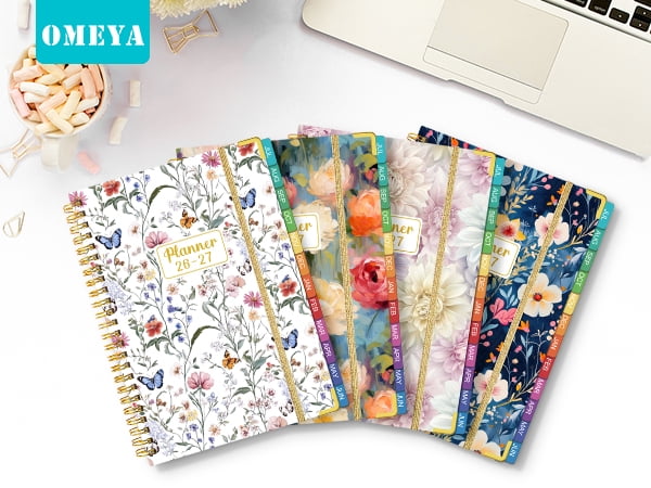 OMEYA Planner 2026 2027, Hardcover Academic Planner 5.8" x 8.3", Planner 2026 2027 Weekly and Monthly Jul.26 - Jun.27, with Inner Pockets, M - Image 5