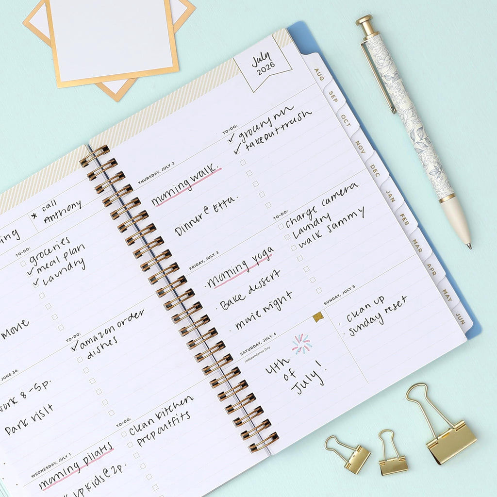 Day Designer 2026-2027 Weekly and Monthly Academic Year Planner Calendar, July 2026 - June 2027, 5" x 8", Clear Pocke... - Image 2