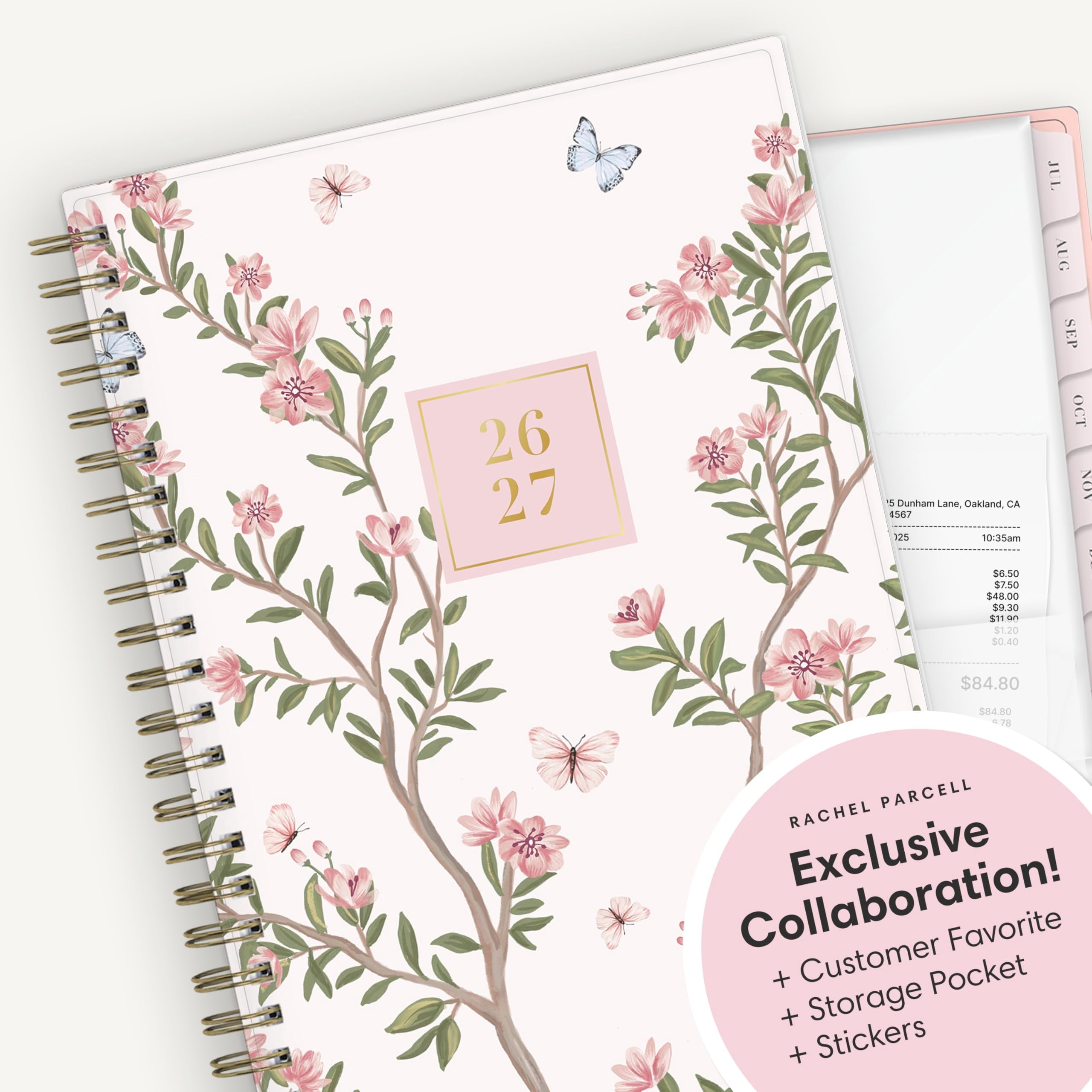 2026-2027 Weekly and Monthly Academic Year Planner Calendar, July 2026 - June 2027, 5" x 8", Flexible Cover, Wireboun... - Image 6
