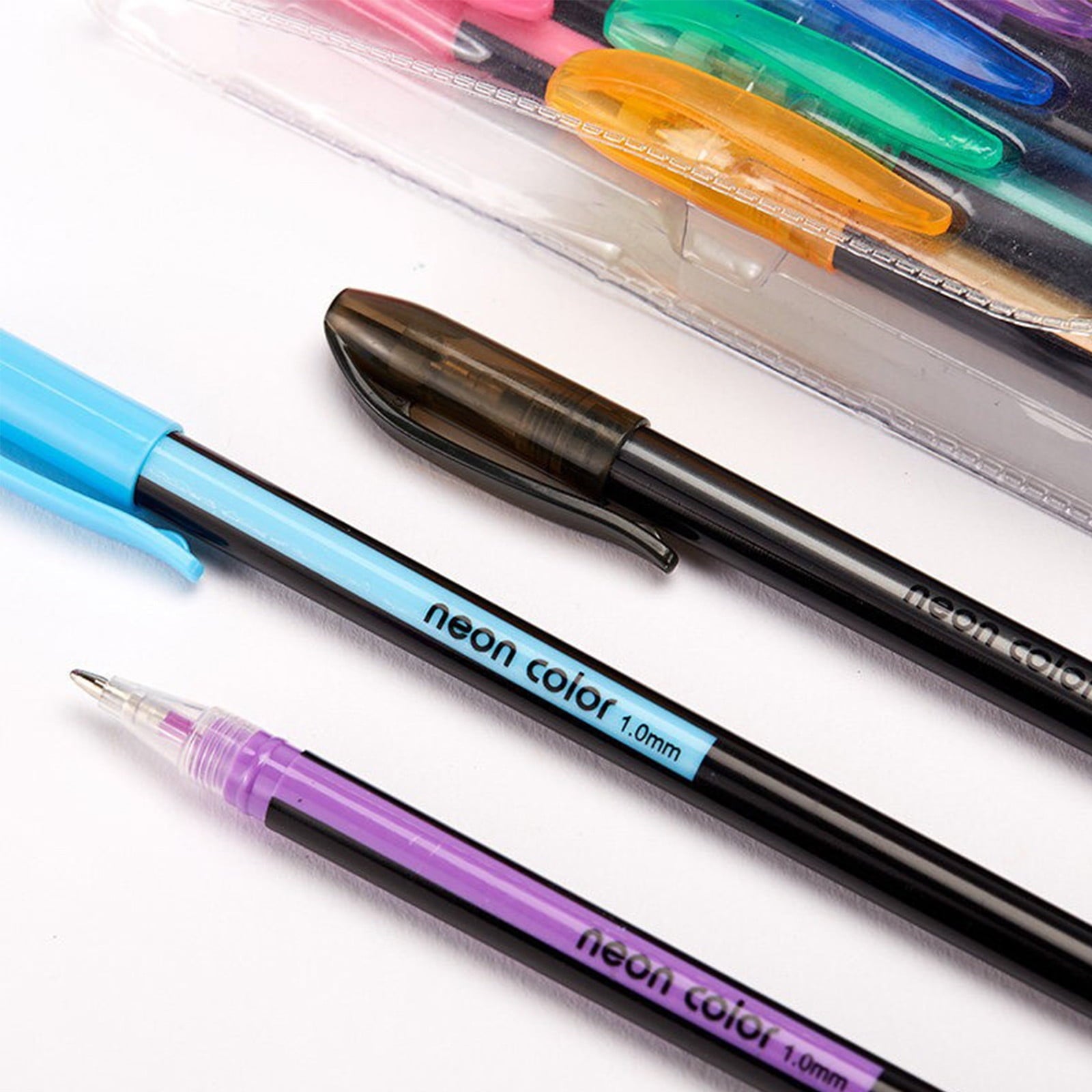 Glitter Gel Pen Set, 2026 New Glitter Pens, Colorful Art Shimmer Metallic Gel Pens for Adults, Sparkle Gel Pen for Sc... - Image 3