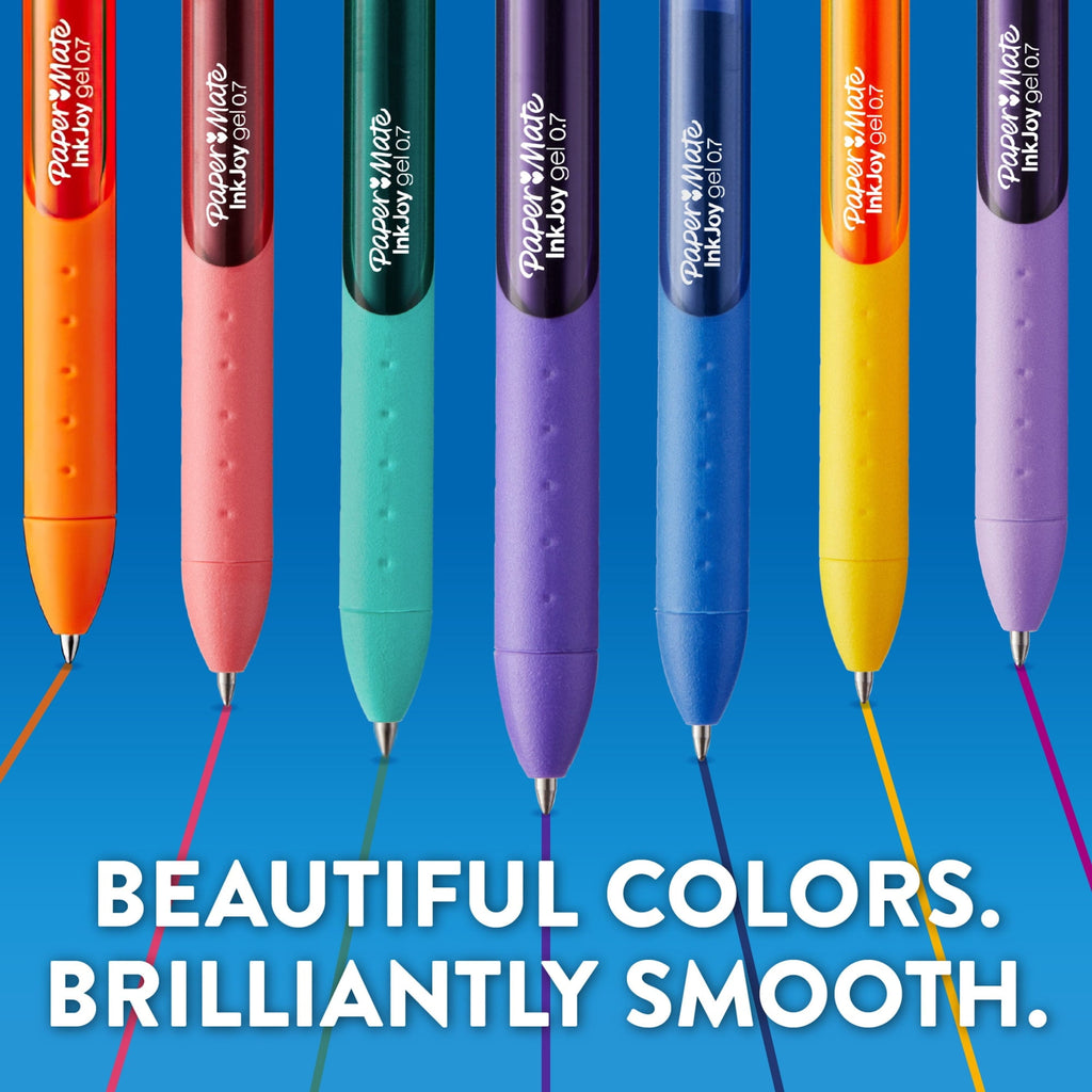 InkJoy Gel Pens, Tropical Vacation Colors, Medium (0.7mm) Point, Retractable, 4 Count - Image 3