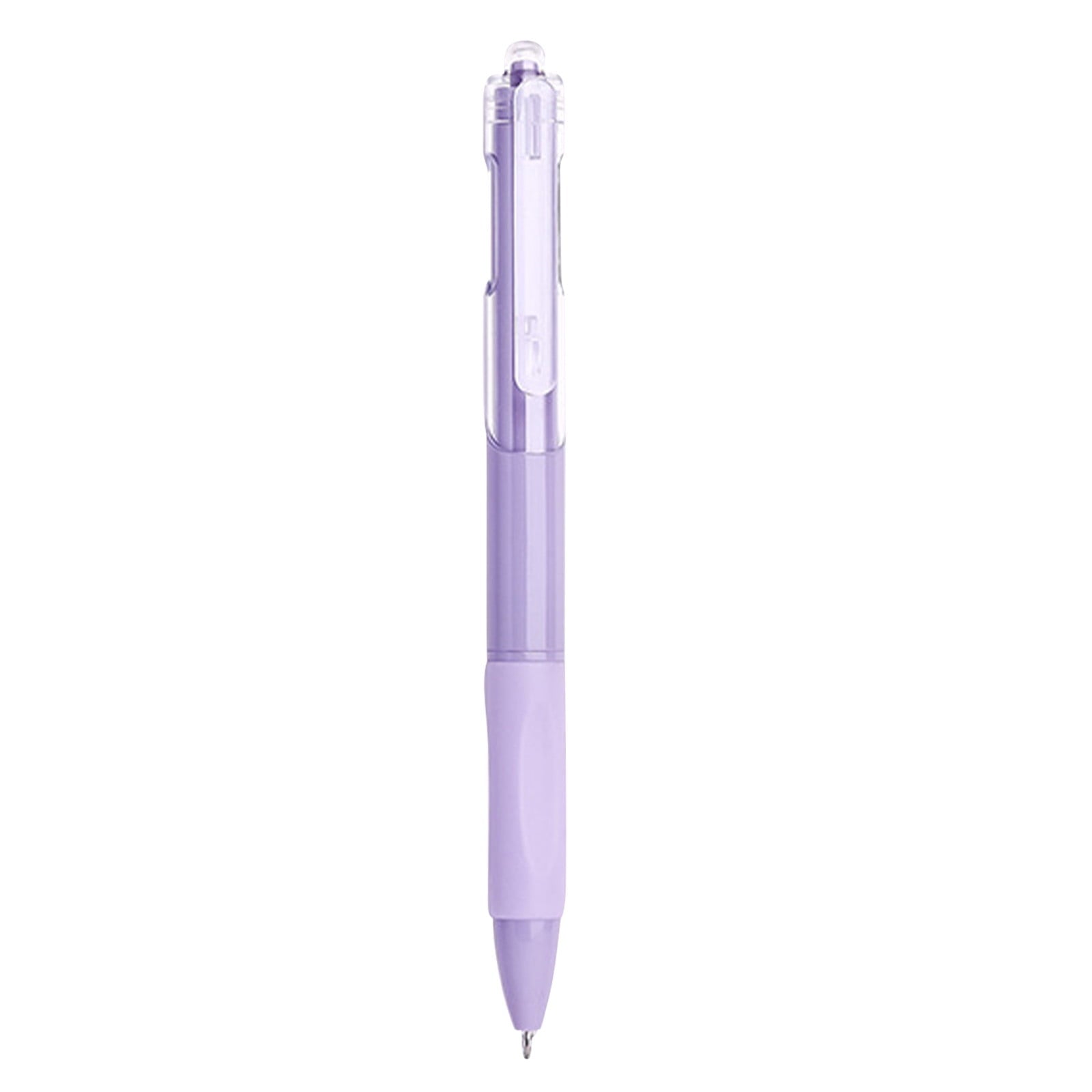 Ink Retractable Pens: Black Ink 0.5mm medium Fine Point Pen Set, Extra Smooth Tip No Bleed Smear Smudge Refillable Cl... - Image 5