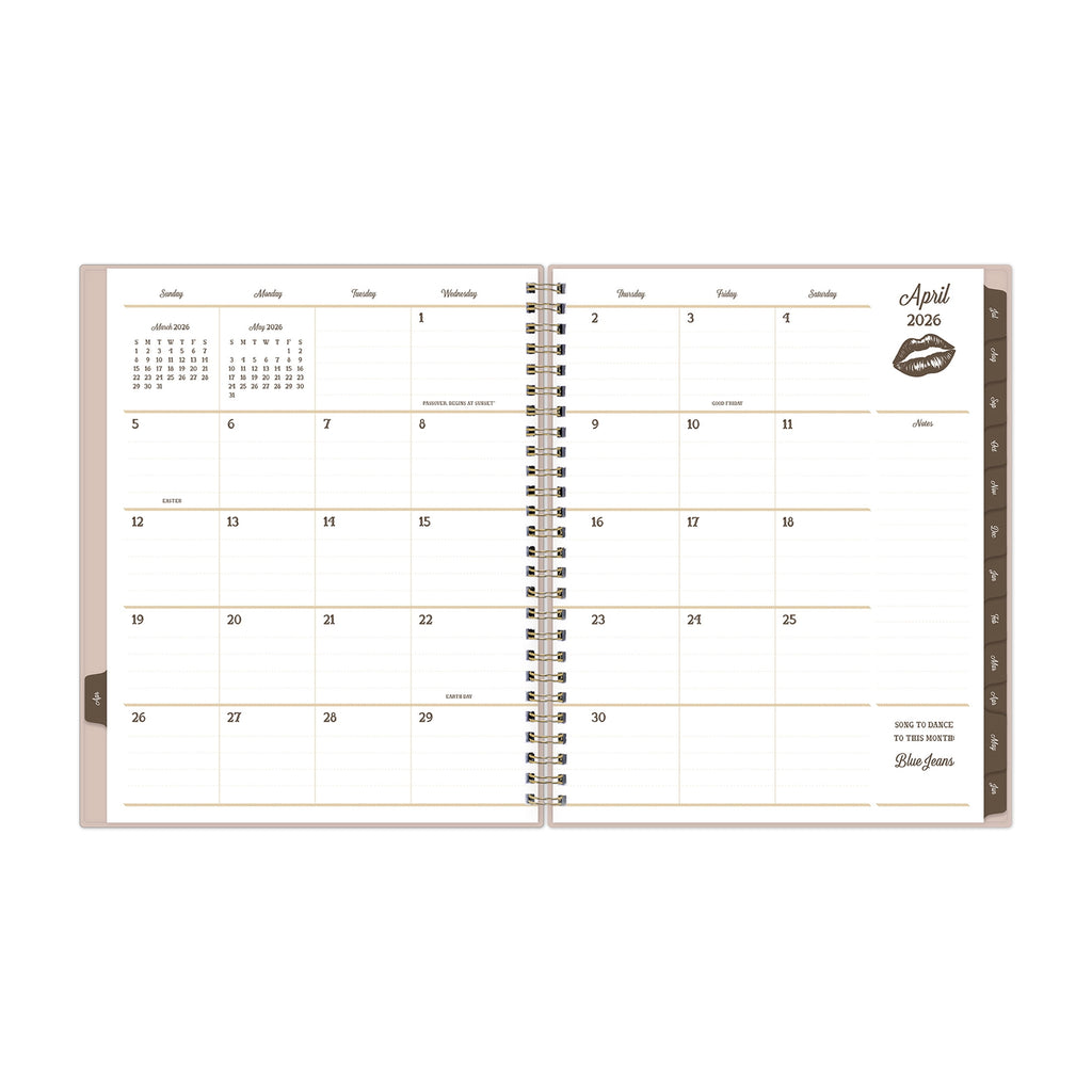 for Monthly Weekly Planner, 7" x 9", Highland Tan 15-Month (April 2026 - June 2027) - Image 5