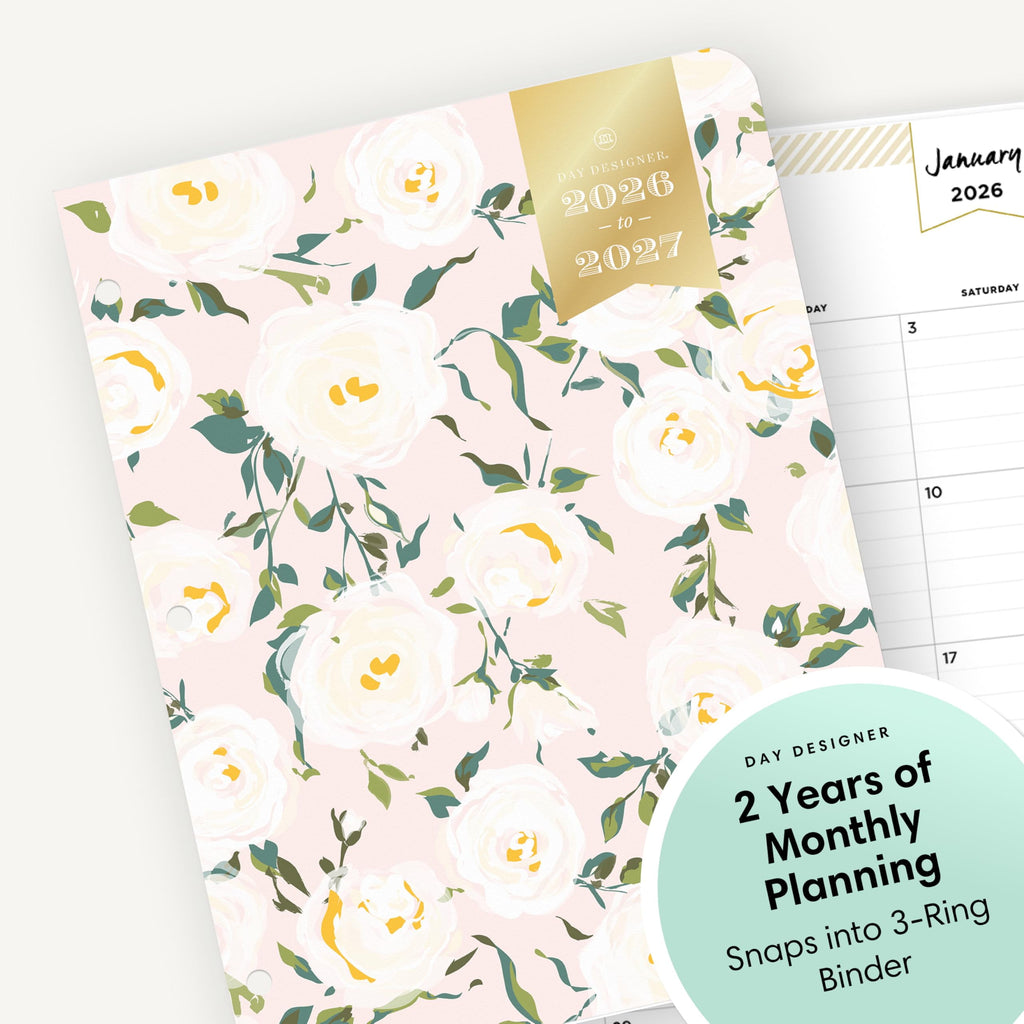 24 Month 2026 Monthly Planner Calendar, January 2026 - December 2027, 8.5" x 11", Flexible Cover, Stapled Binding, Co... - Image 5