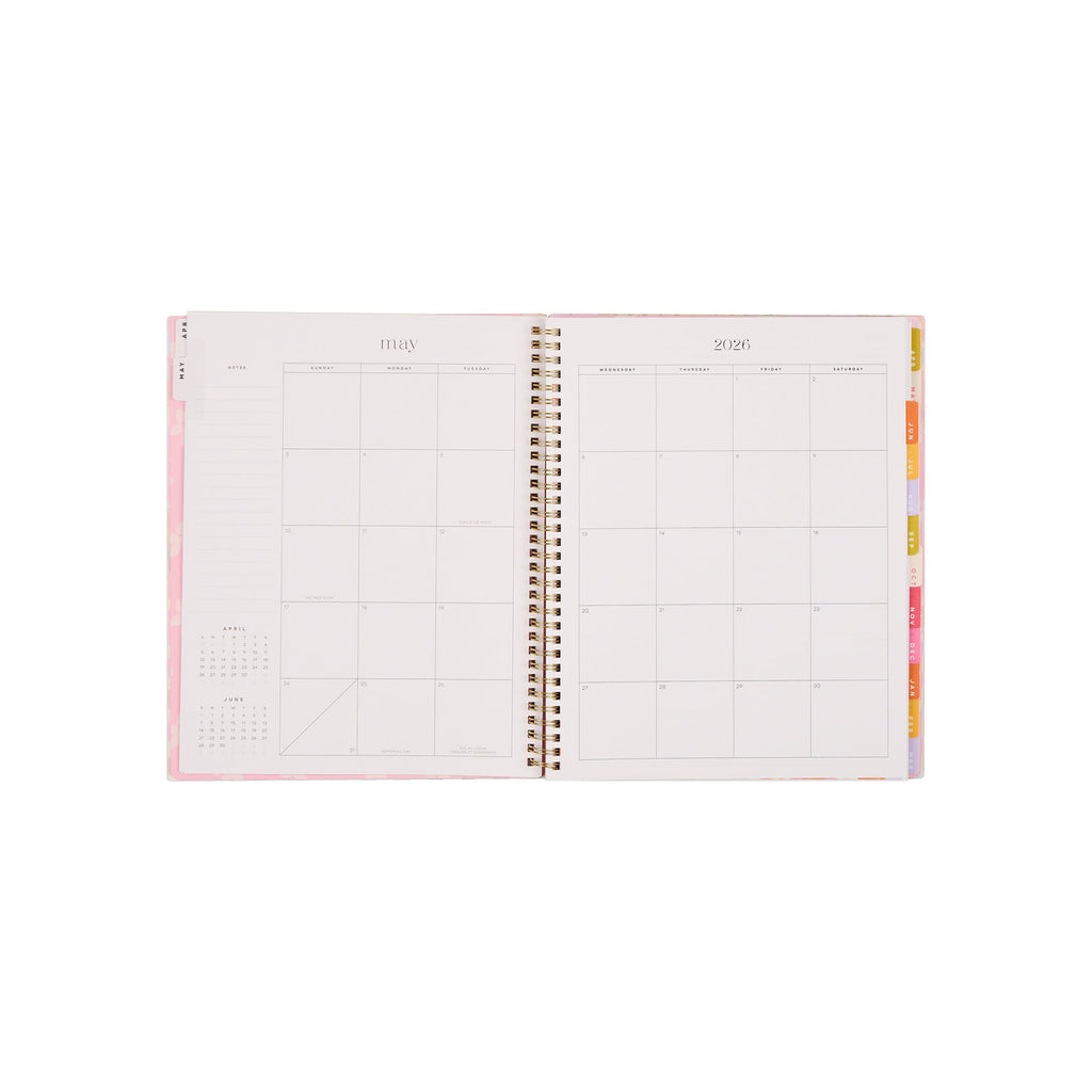Organized (8.5" x 11") Sunshine Blooms 15-Month April 2026-June 2027, metal twin loop - Image 6