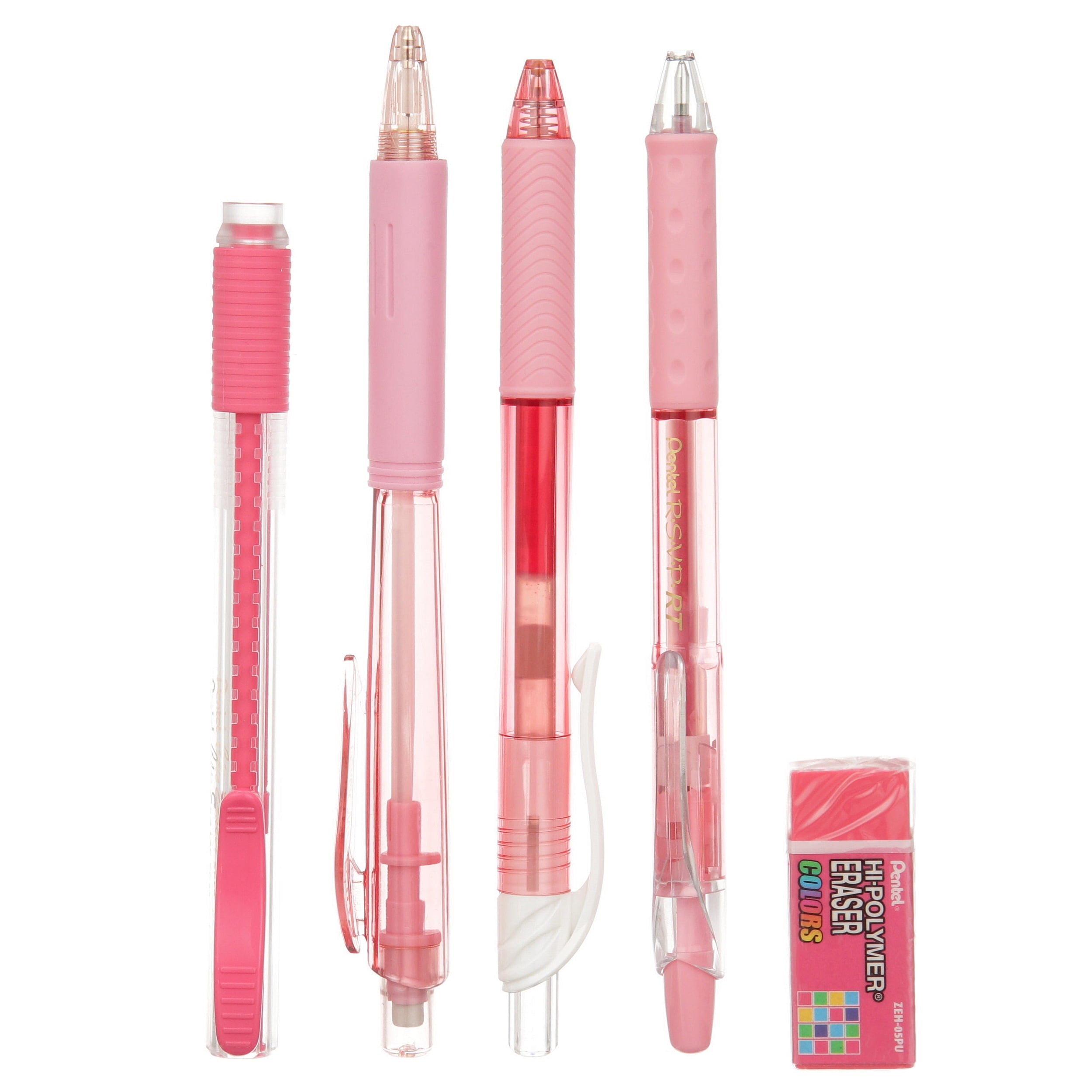 Color Shades Writing Pack - Pen and Pencil Set - Pastel Pink - Image 5