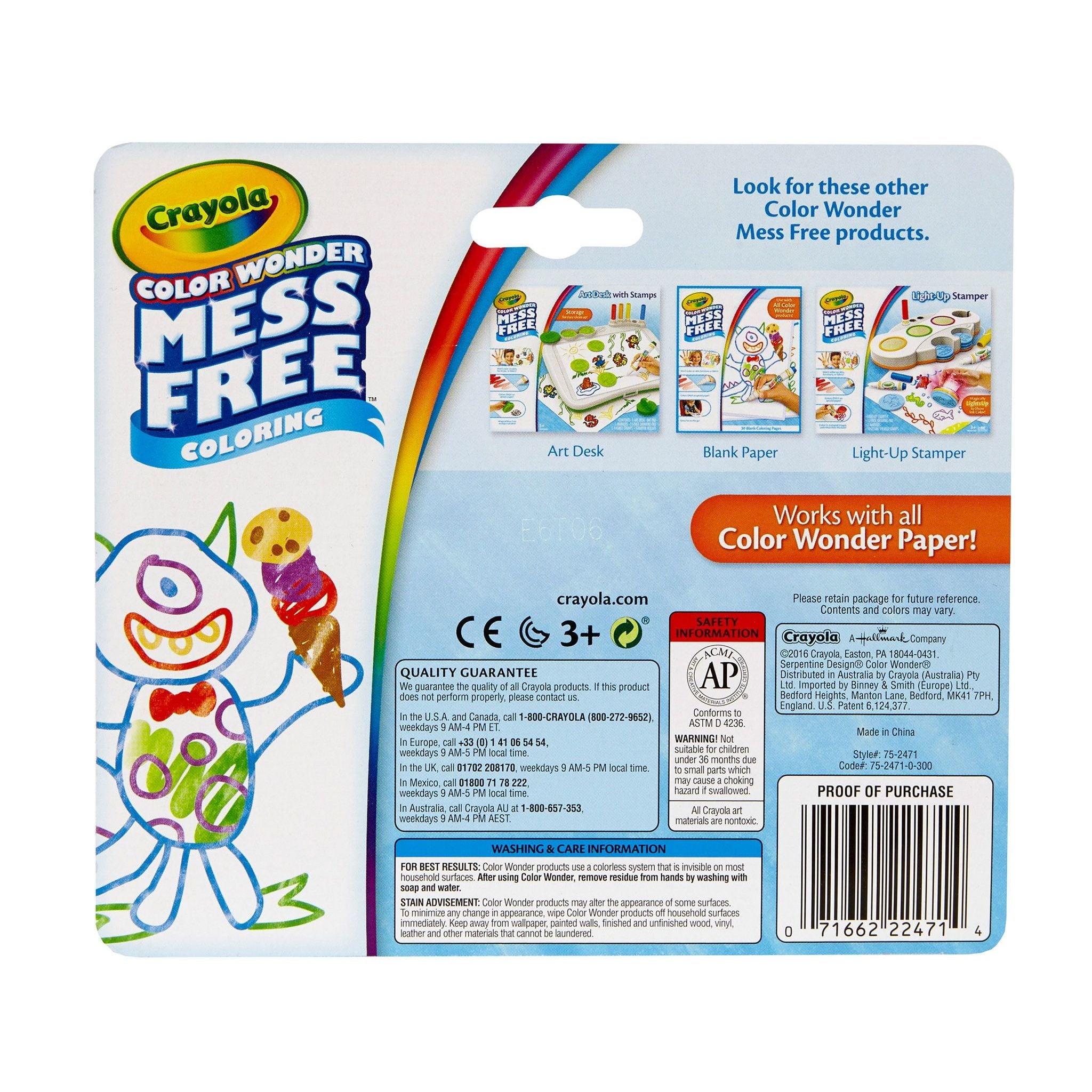 Color Wonder Mini Markers, 10 Ct, Classic Colors, Toddler Art Supplies, Travel Activity, Coloring Gift for Kids, 3+ - Image 5