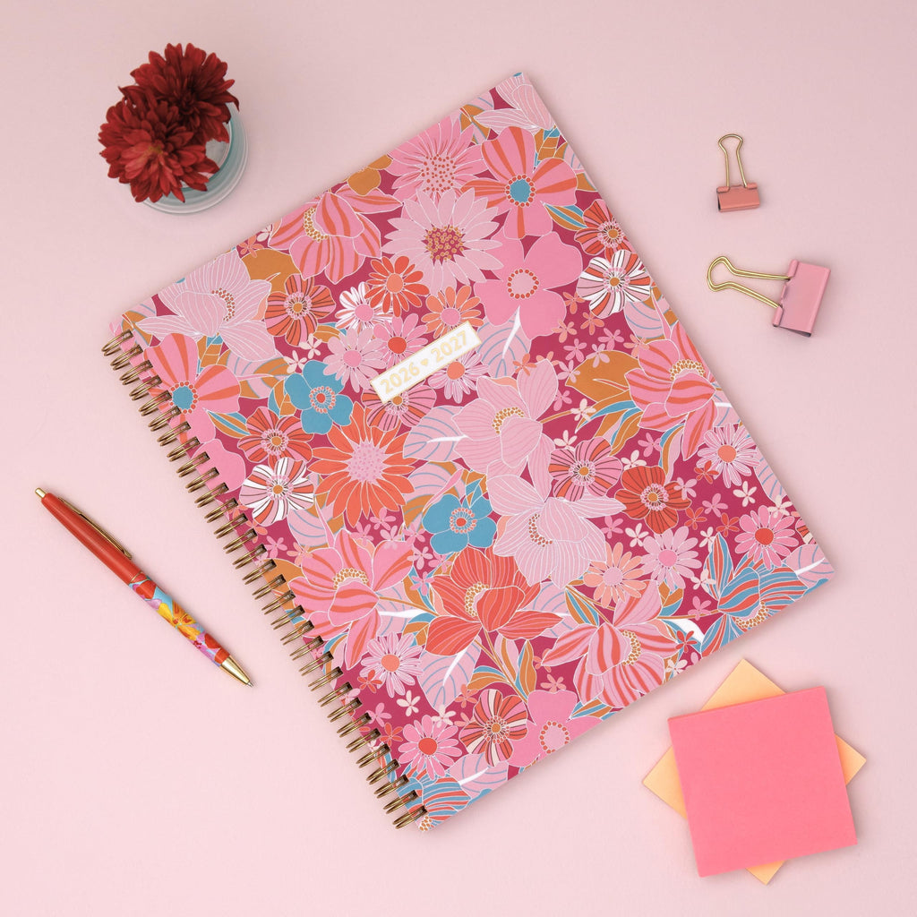 2026-2027 Weekly and Monthly Academic Year Planner Calendar, July 2026 - June 2027, 8.5" x 11", Flexible Cover, Wireb... - Image 2