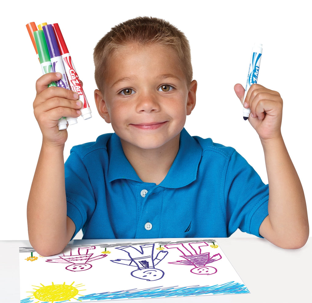 (2 pack) Super Washable Bold Brite Art Markers, 10 Count - Image 5
