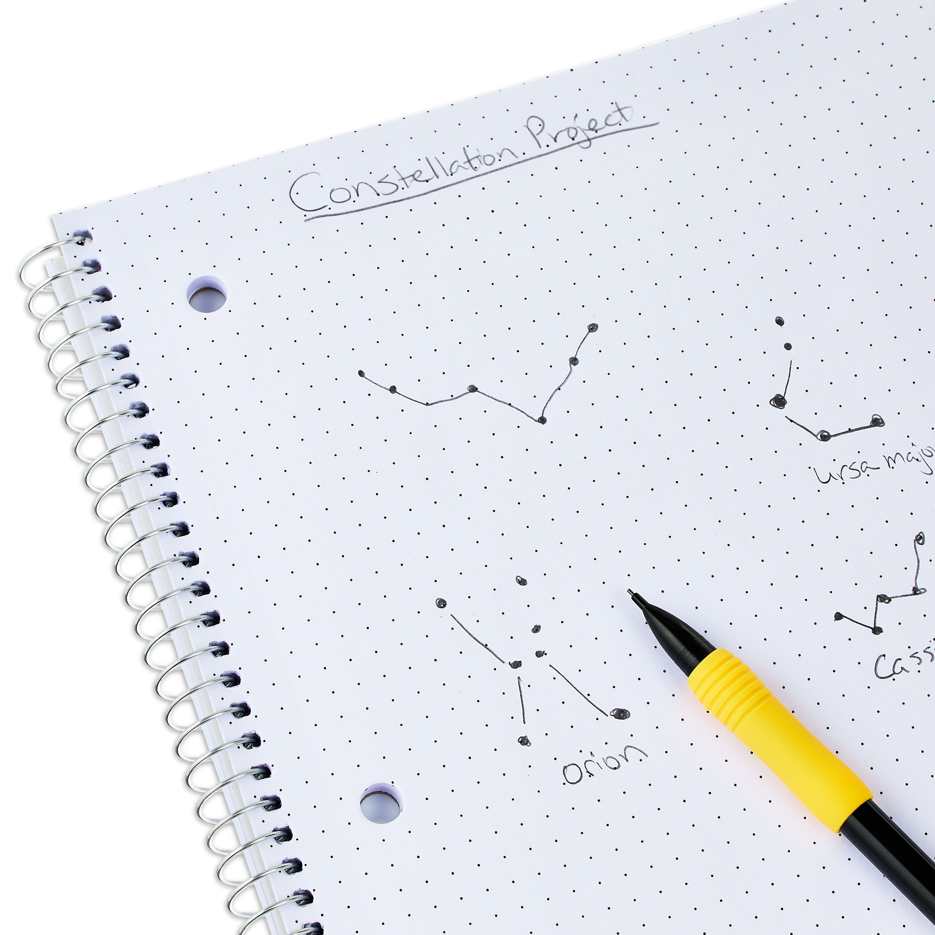(4 pack) Pen+Gear 1 Subject Notebook, Dot Ruled, 8.5"x 10.5", Poly Cover, 80 Sheets - Image 6