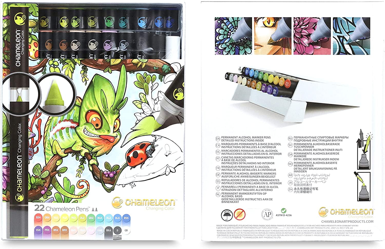 22-Pen Deluxe Set Markers, Assorted Colors, 22 Count - Image 2