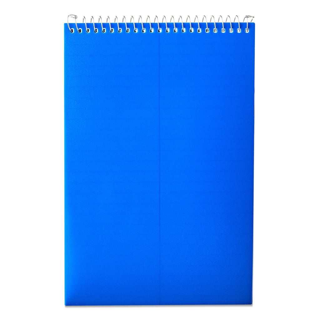 Poly Notebook, Blue, 6" x 9", 80 Sheets, 160 Pages - Image 2