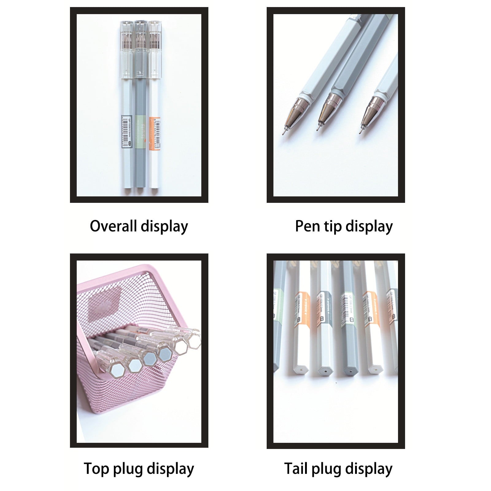 12 Super Fine Tip Ballpoint Pen Set 0.5Mm Fine Tip Gel for Exams,Bible Journaling,Notes,Sketching,Ing (10Ml) - Image 4