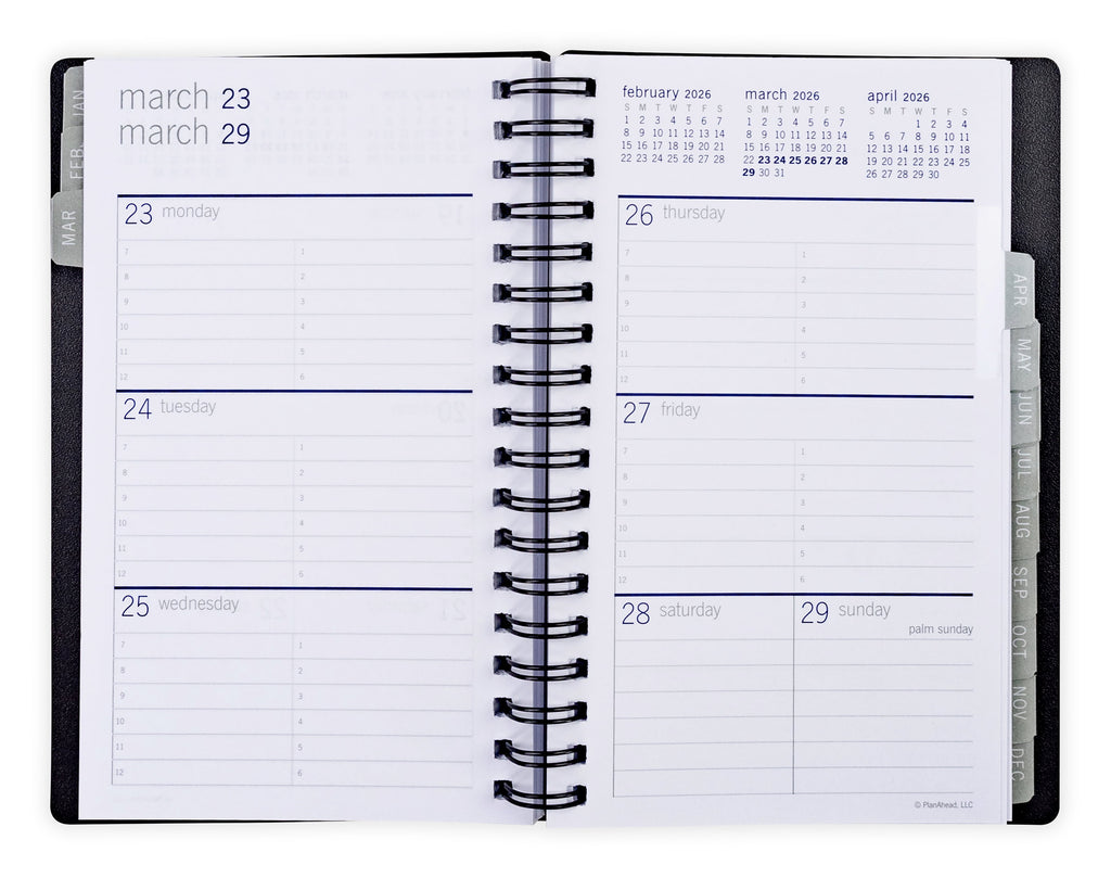 Small Home Office Monthly Weekly Planner (18 Month - 4" x 6.25") - Image 4