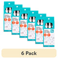 (6 pack) Retractable Gel Pens, 0.7 mm, Assorted Colors, 6 Count