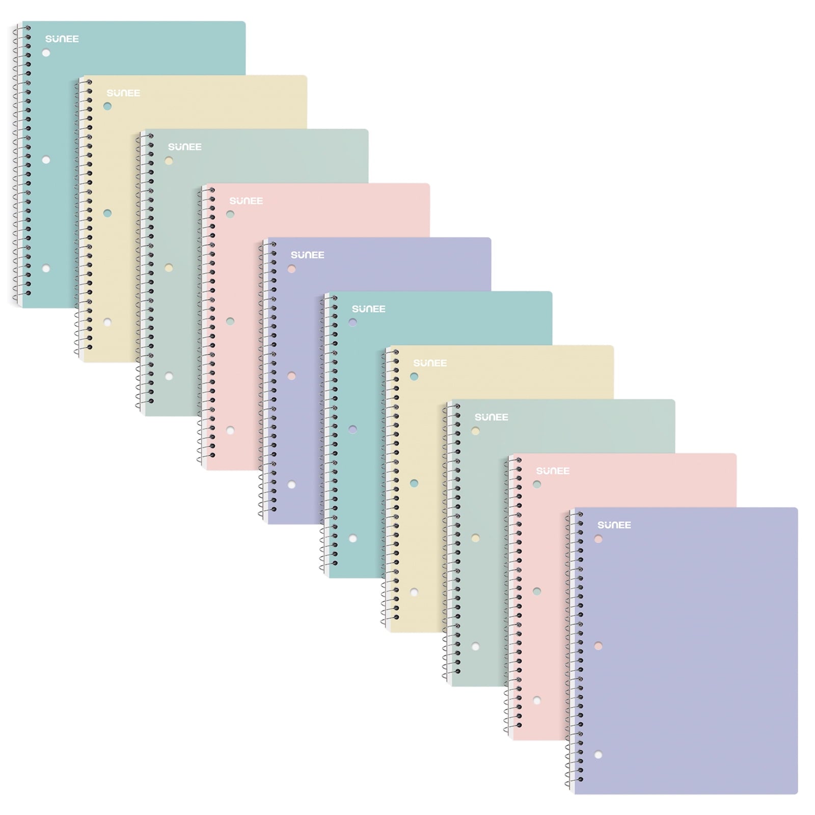 College Ruled, Micro-Perforated, 8" x 10.5", 70 Sheets, 10 Pack - Image 2