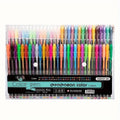60-Piece Vibrant Gel Pens Set - Fine Point, Unique Colors