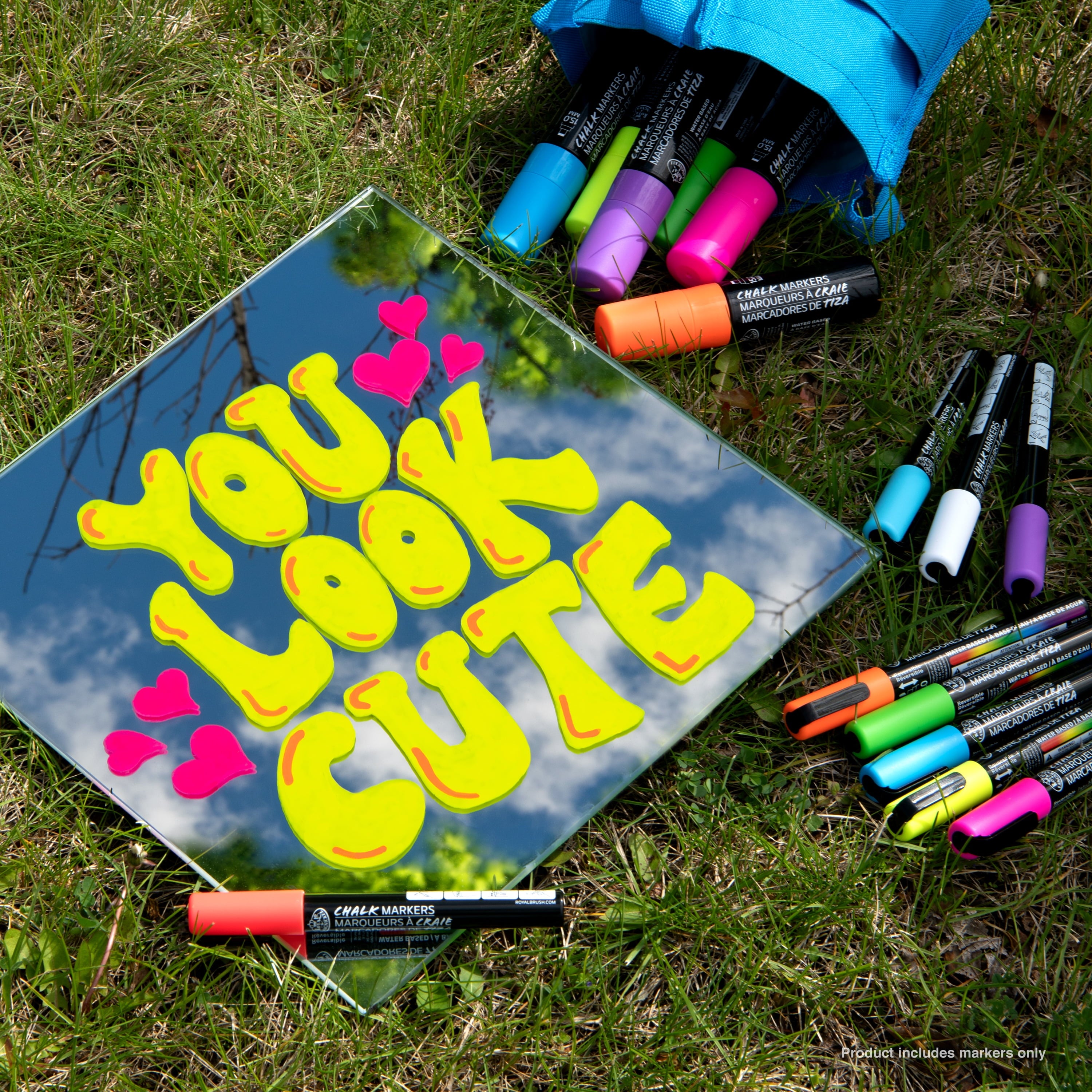 15pc Neon Chalk Marker Variety Set, and - Image 3