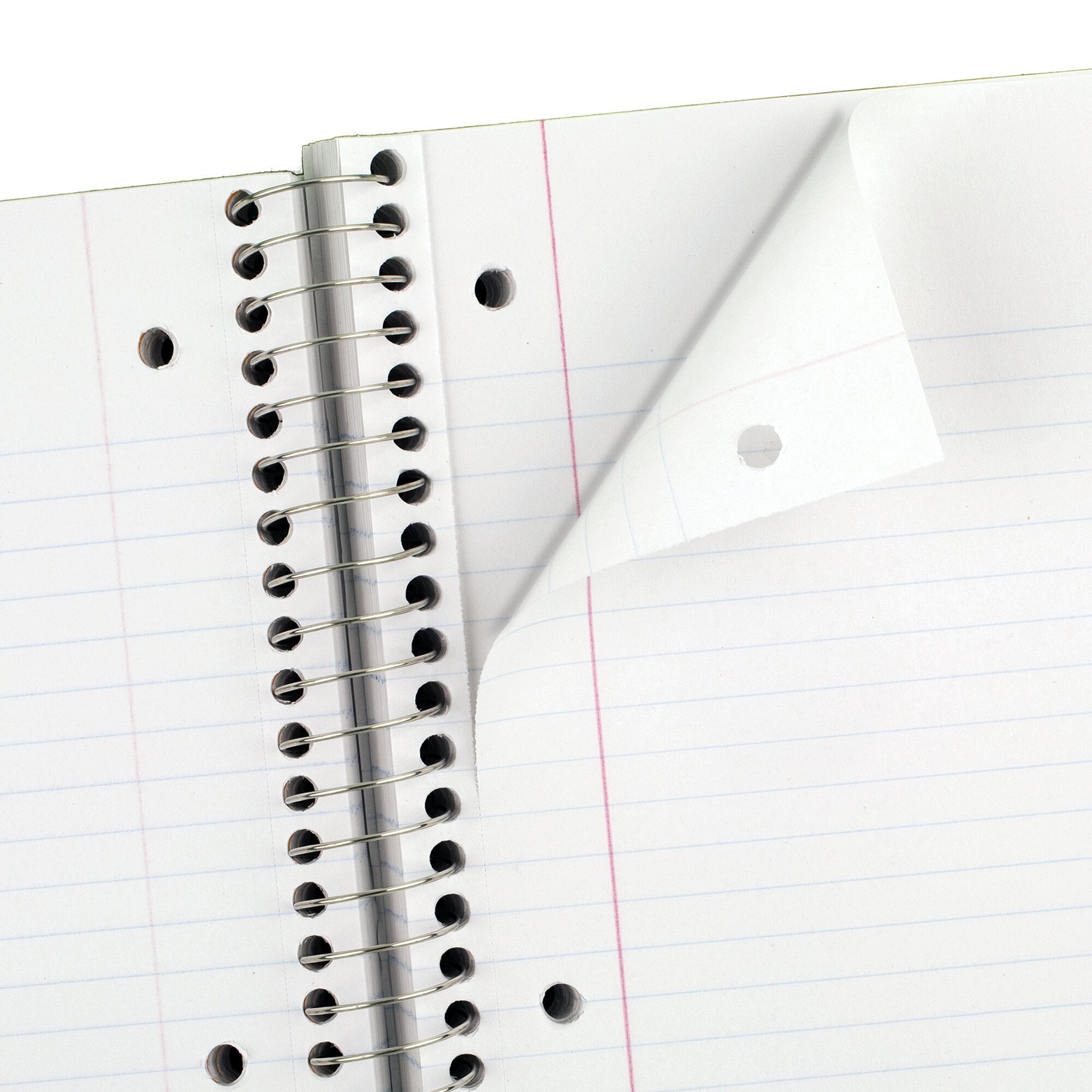 Mead Spiral Notebook, 1 Subject, College Ruled, 10.5" x 7.5", 70 Sheets, 6 Pack, Assorted - Image 3