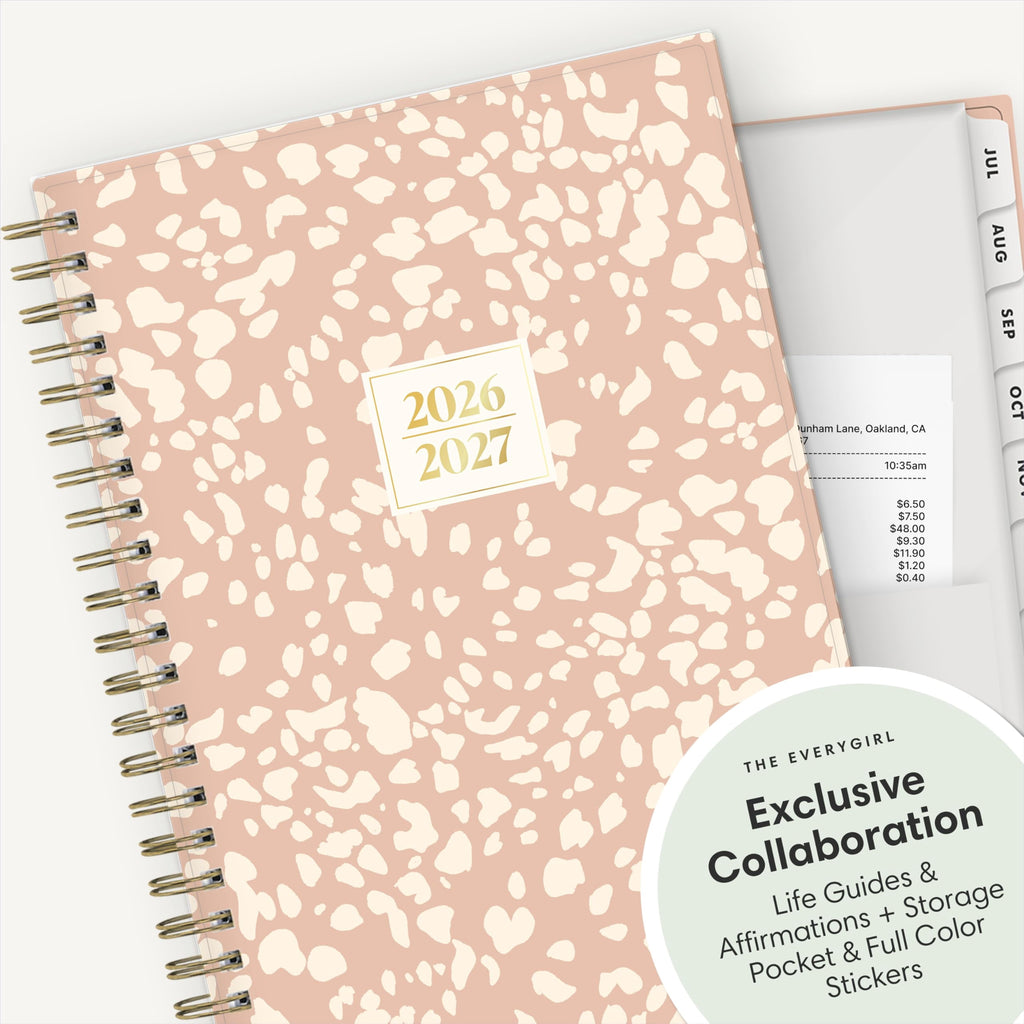 The Everygirl 2026-2027 Weekly and Monthly Academic Year Planner Calendar, July 2026 - June 2027, 5" x 8", Flexible C... - Image 6