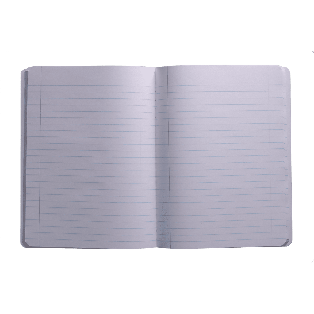 Wide Ruled, 7.5"x 9.75", Marble Design, Paper Cover, 80 Sheets - Image 4
