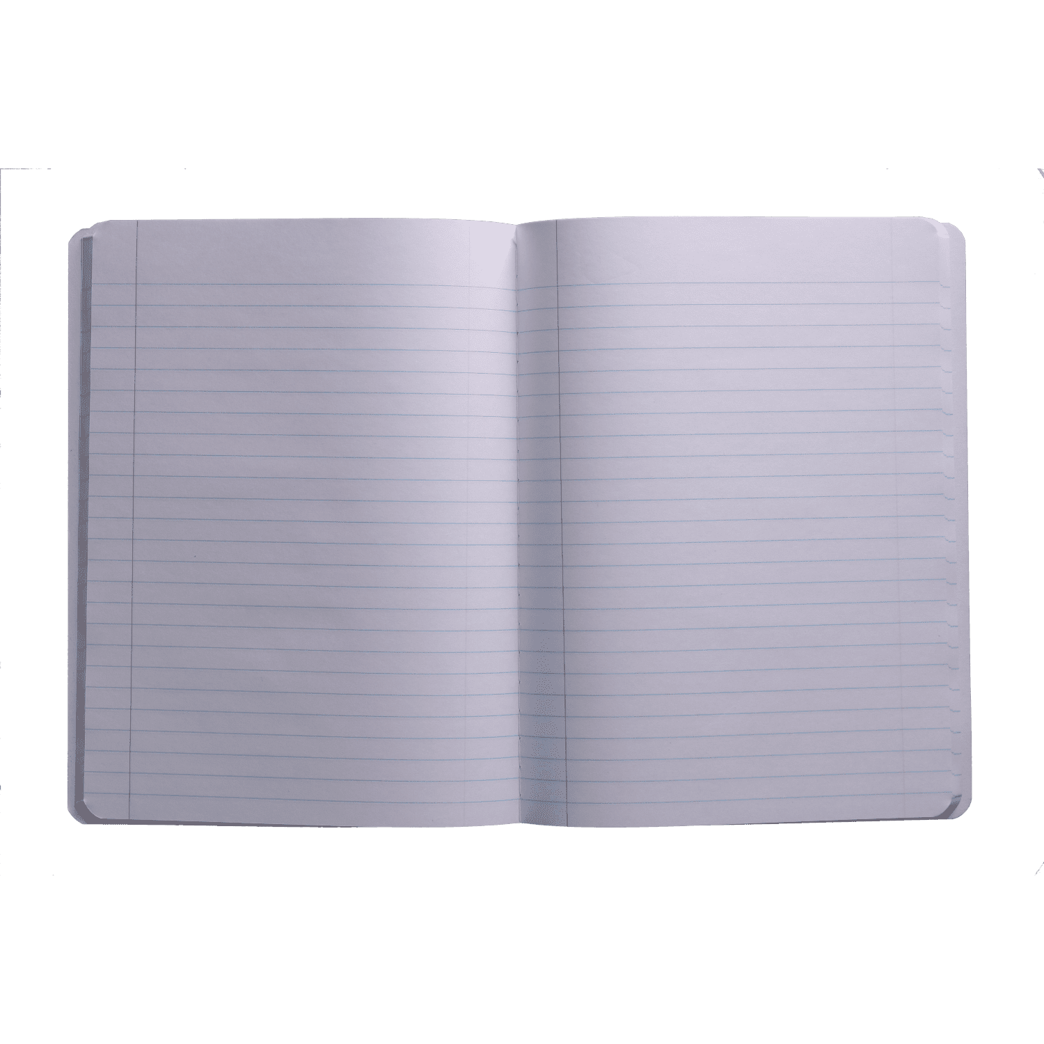 Wide Ruled, 7.5"x 9.75", Marble Design, Paper Cover, 80 Sheets - Image 4