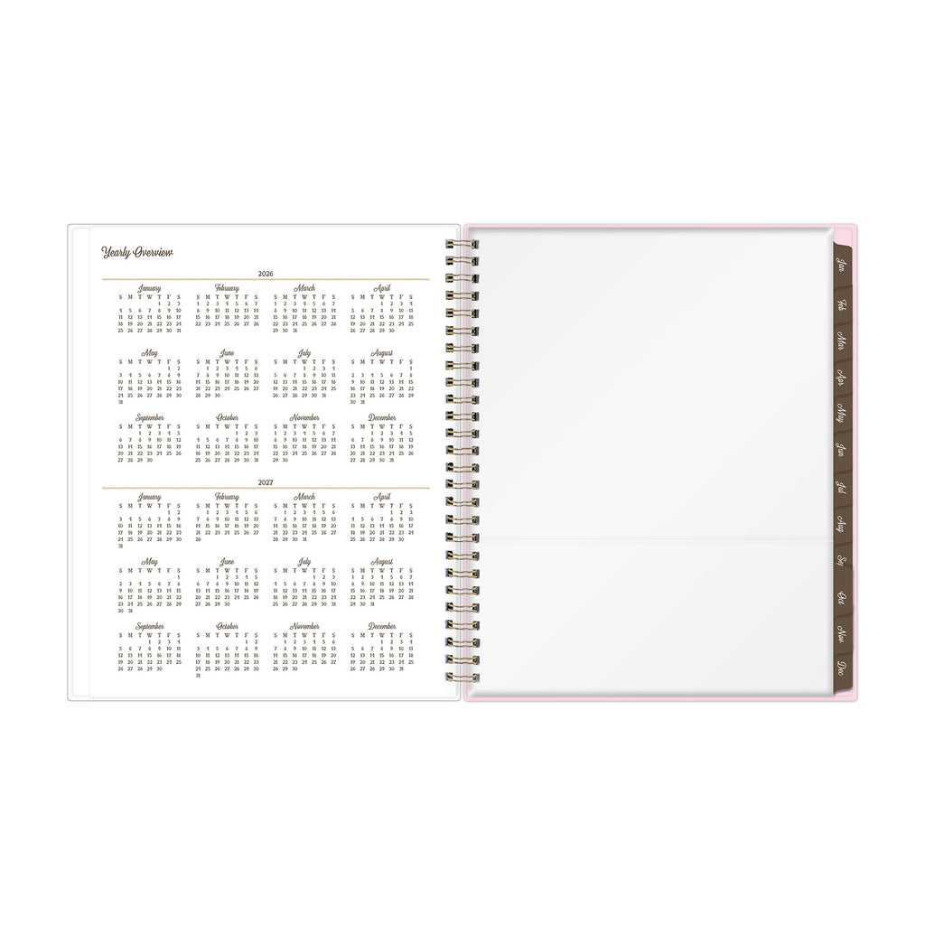for Monthly Weekly Medium Planner (7" x 9") Maia Pink 15-Month October 2025 - December 2026 - Image 6