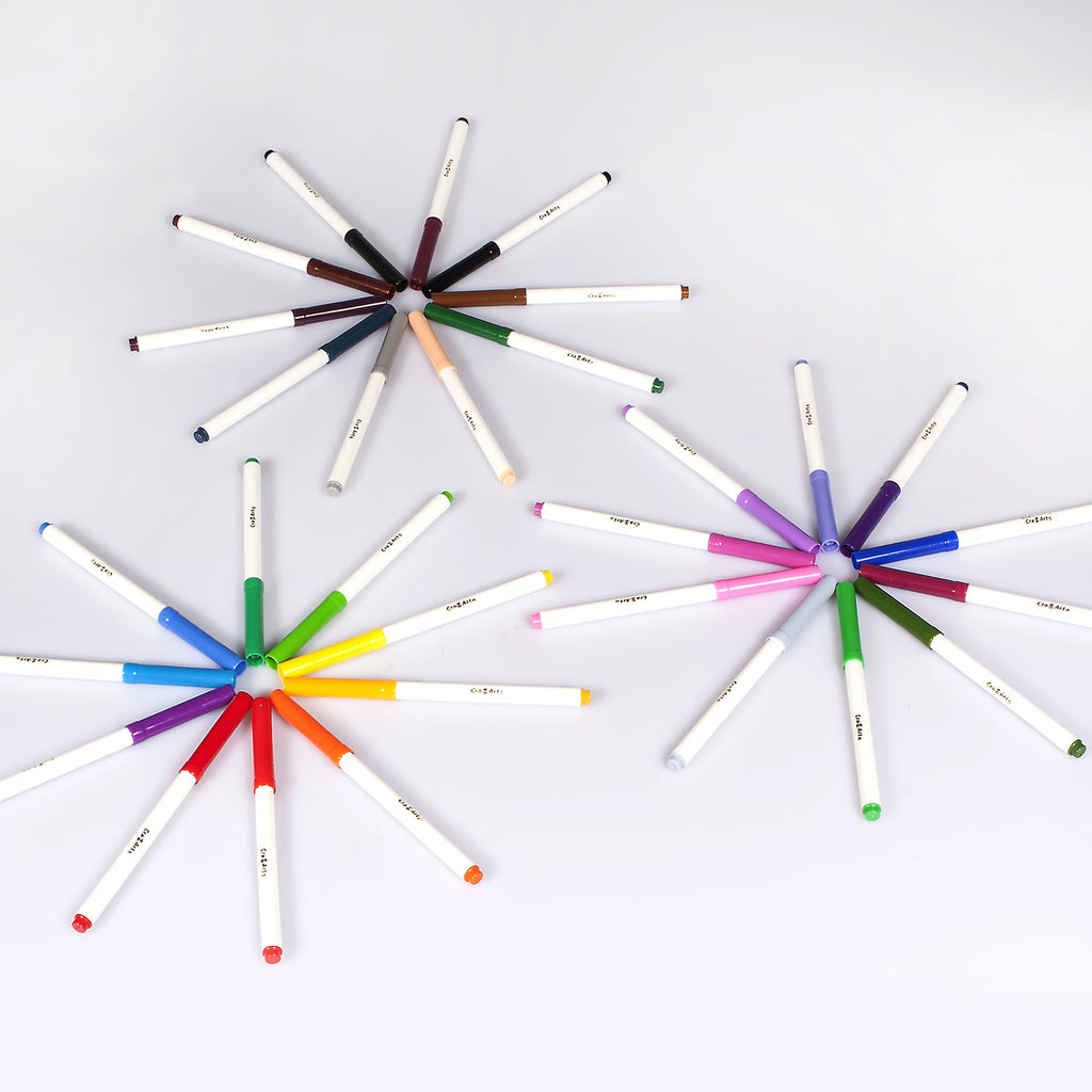 20 Count Multicolor Broad Line Washable Art Markers, Back to School Supplies - Image 6