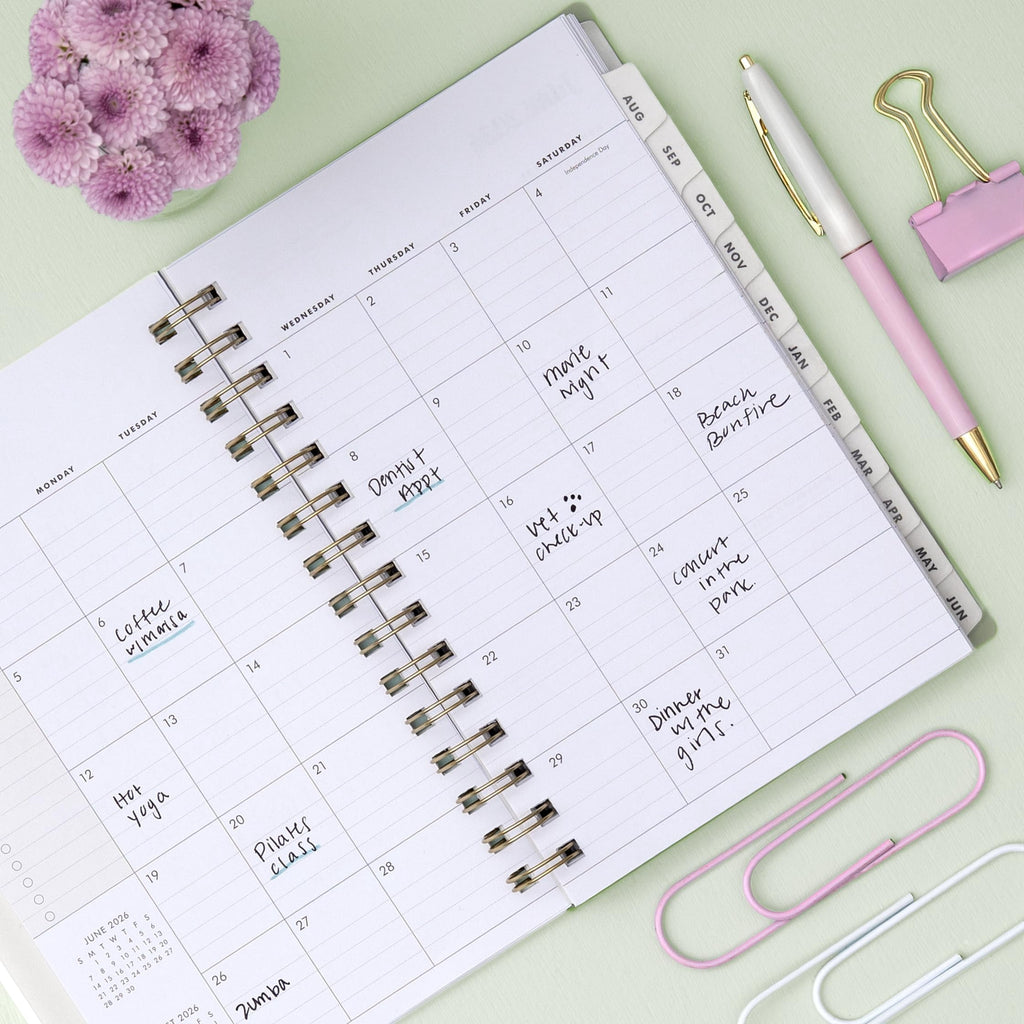 The Everygirl 2026-2027 Weekly and Monthly Academic Year Planner Calendar, July 2026 - June 2027, 5" x 8", Flexible C... - Image 2