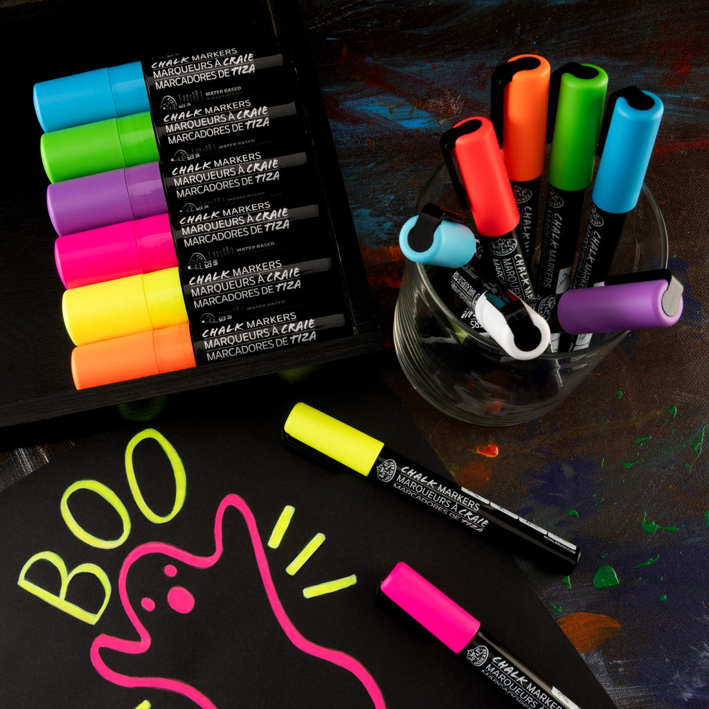 15pc Neon Chalk Marker Variety Set, and - Image 4