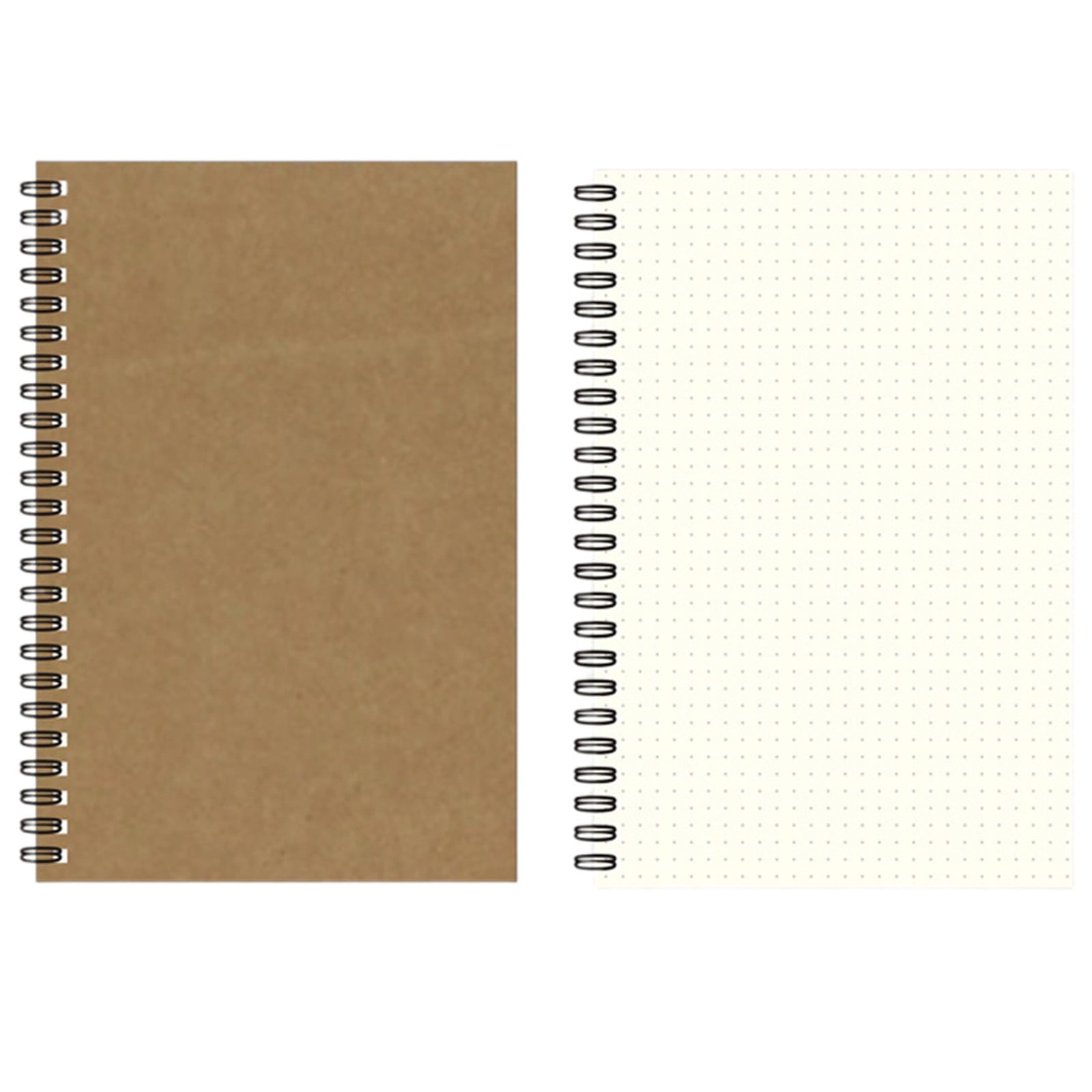 Dotted Notebook A5 Grid/Dot Notebook - 100-Page Heavyweight Paper for Work & Study | Minimalist Design with Lay-Flat ... - Image 2