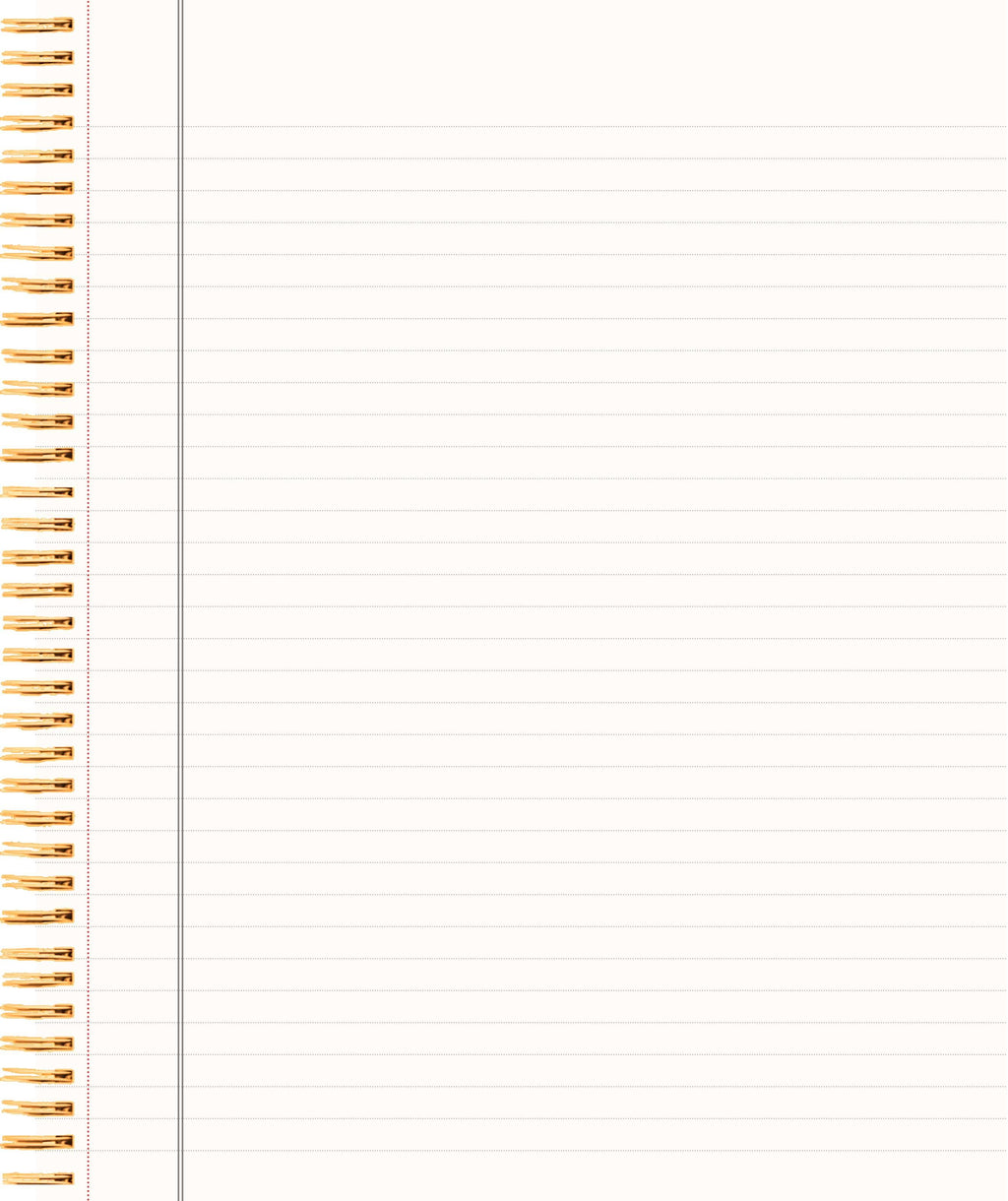(2 pack) Spiral Bound 1 Subject Notebook College Ruled- 80 Sheets - 8.5 x 10.5in. - Image 3