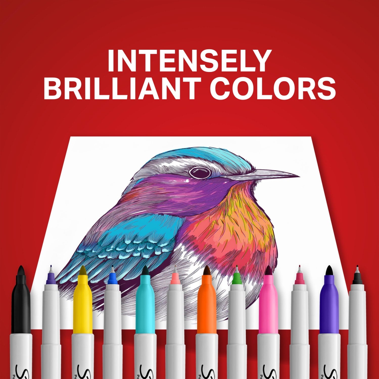 Permanent Markers Ultimate Collection, Fine and Ultra Fine Points, Assorted Colors, 72 Count - Image 3