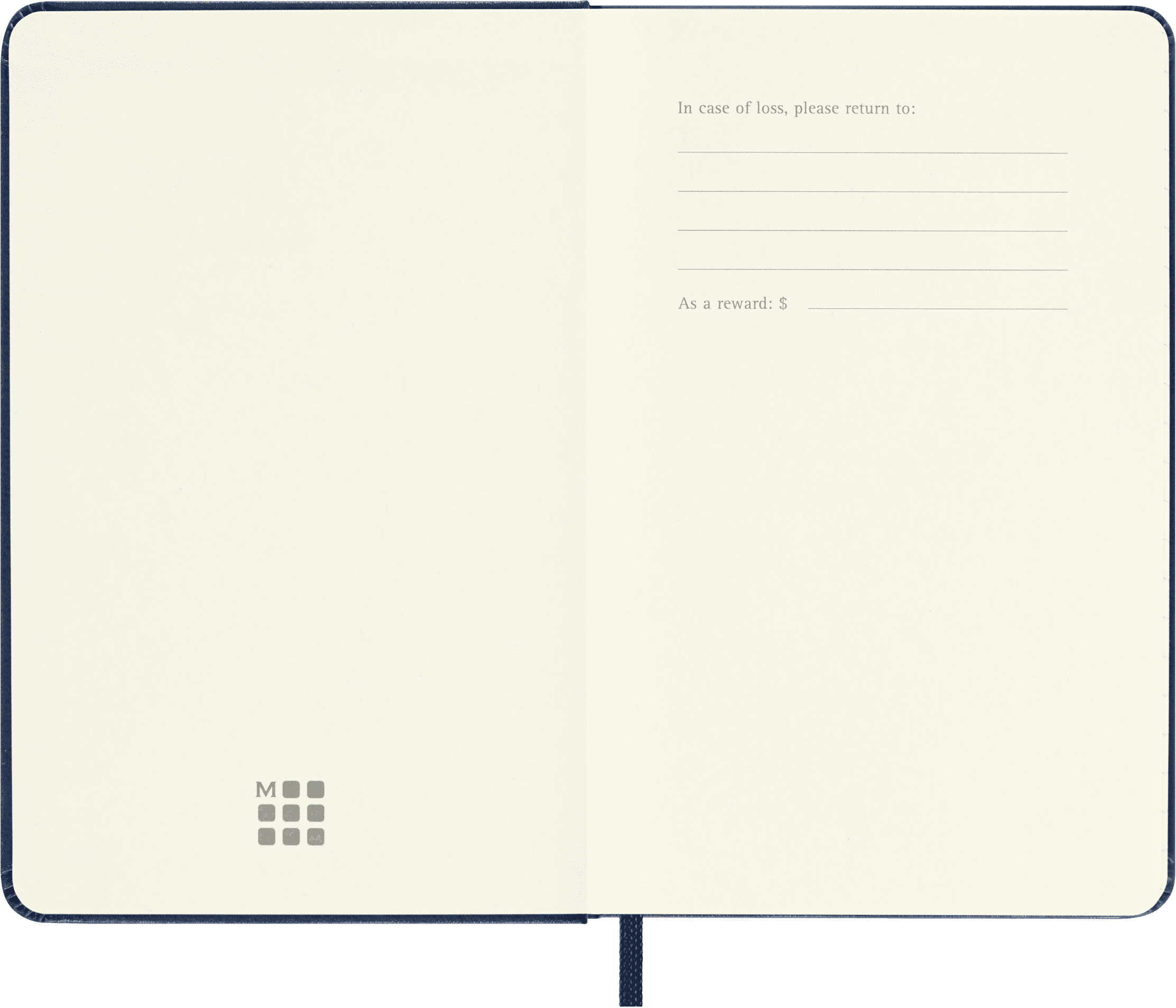 Moleskine Classic Notebook, Hard Cover, Ruled, Pocket (3.5" x 5.5"), Sapphire Blue - Image 3