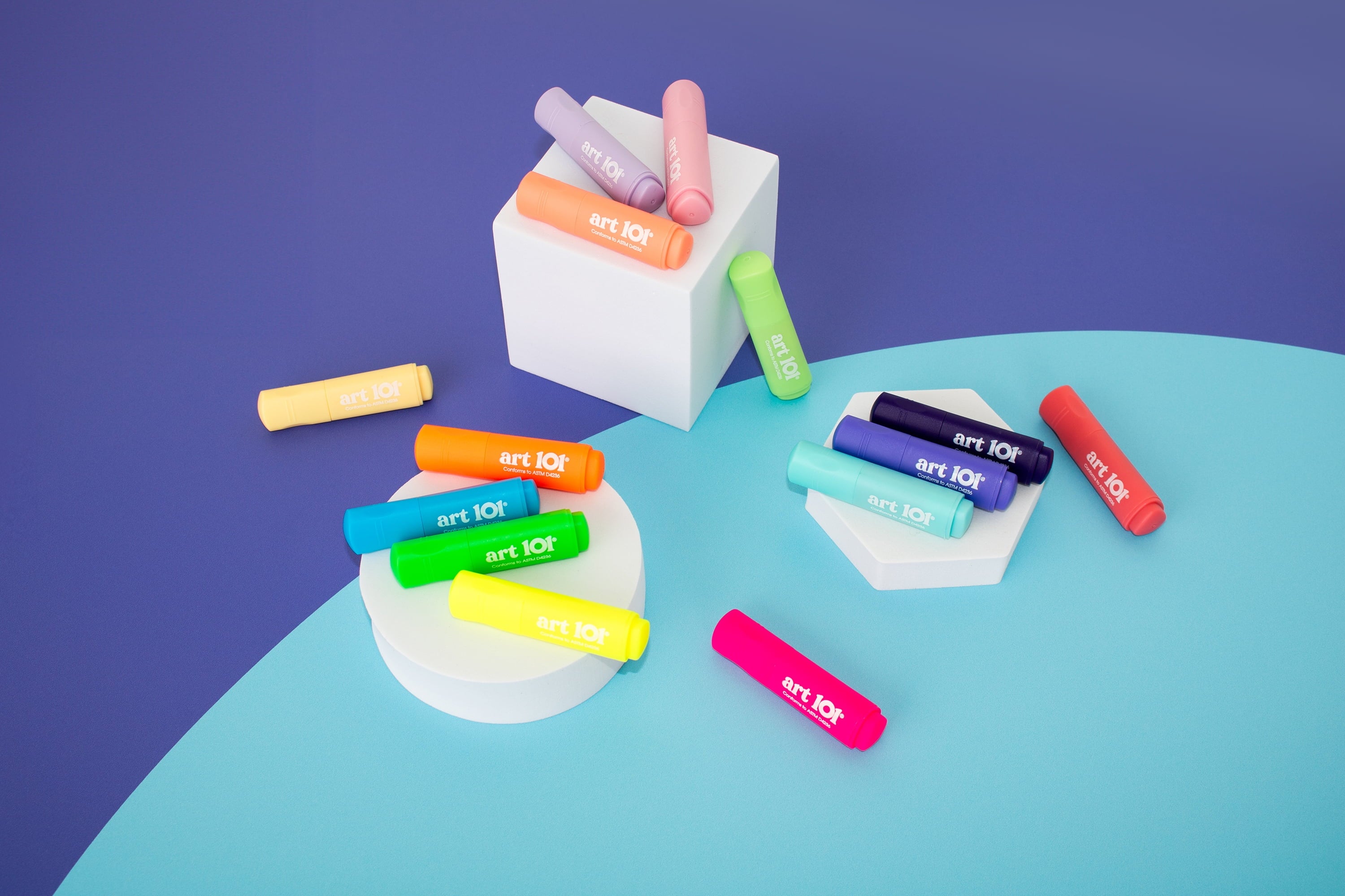 Creative Tools Funky Chunky Mini Markers, Coloring Set for Children to Adults - Image 4