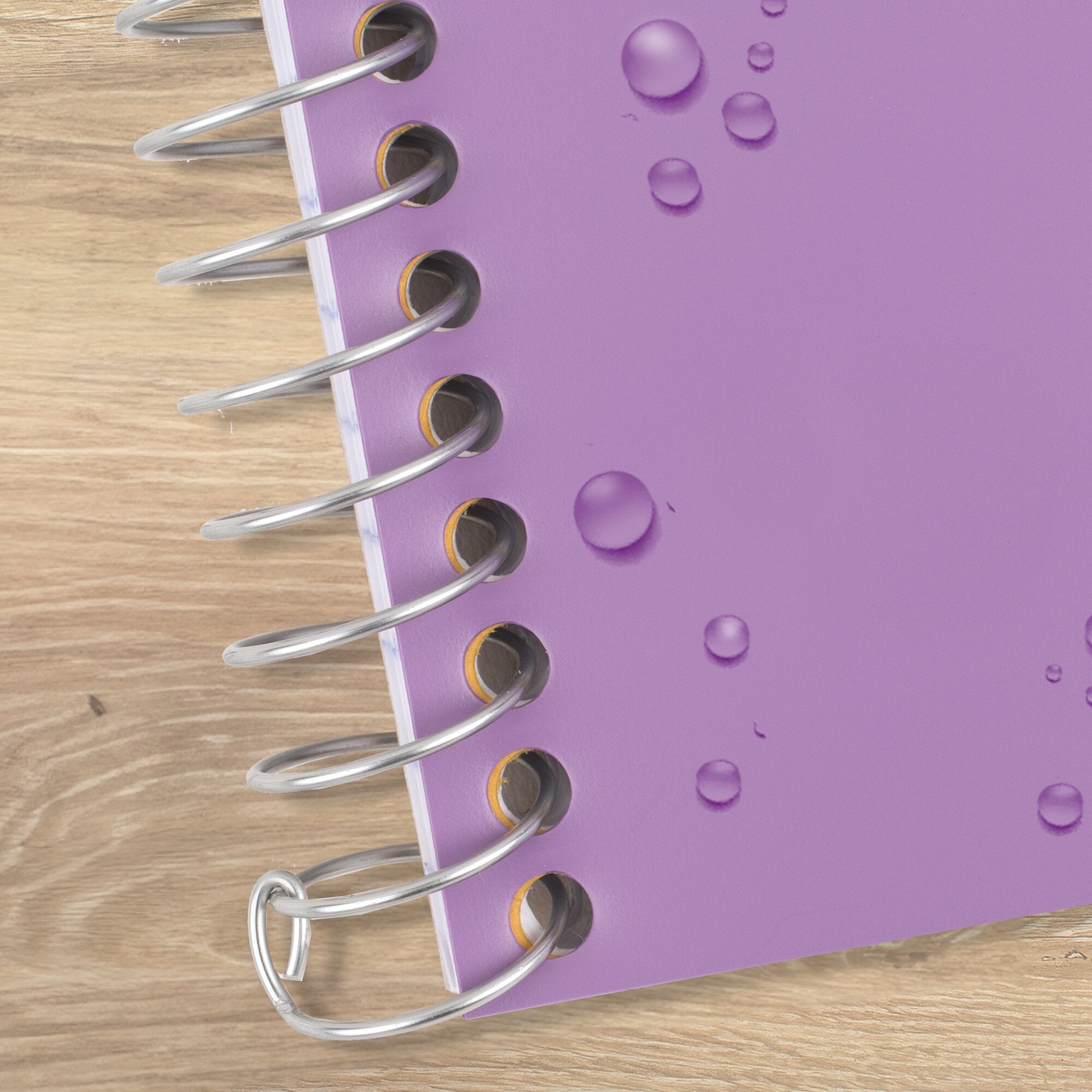 Notebook, 2 Subject, College Ruled, 6" x 9.5", Amethyst Purple - Image 4