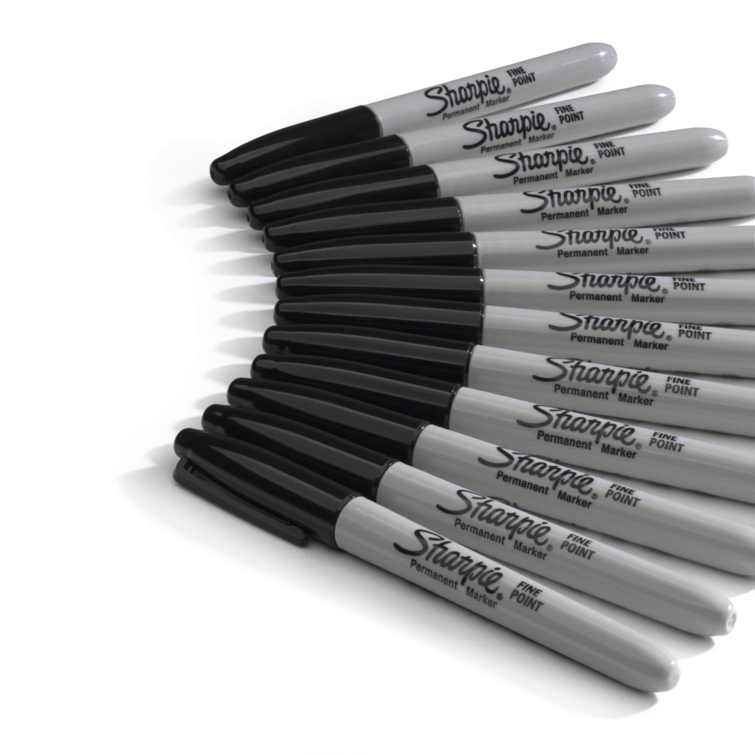 Sharpie Black Fine Point Permanent Markers, 24 Count, Long-Lasting Rich Ink - Image 4