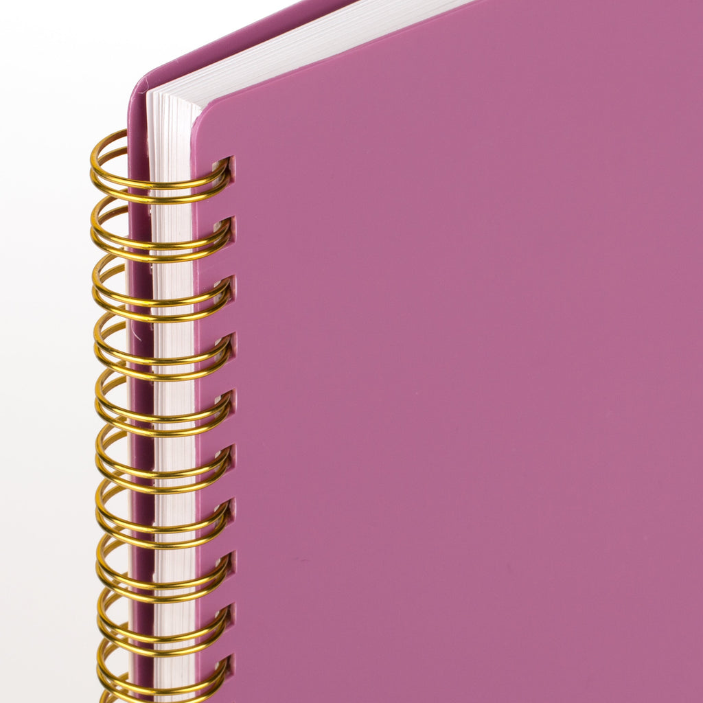 Balance 2025 Weekly Monthly Planner, Red Violet, 8.5" x 11" - Image 6