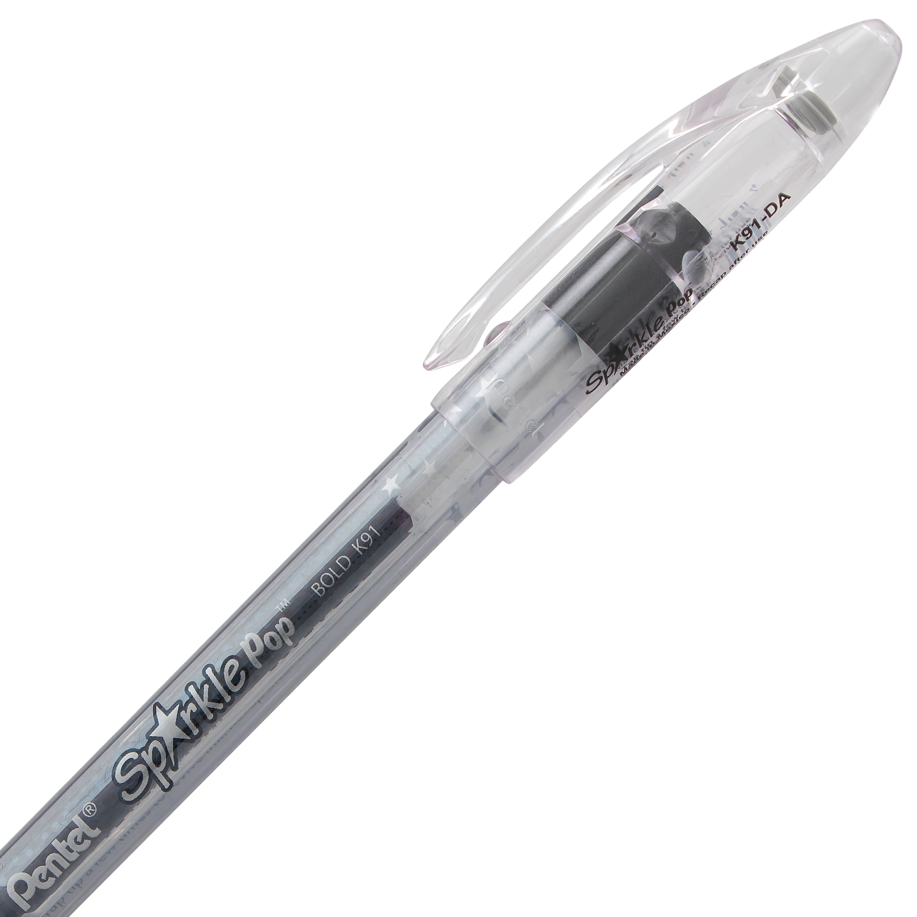 Arts Sparkle Pop Metallic Gel Pen, (1.0mm) Assorted Ink 8pk - Image 4