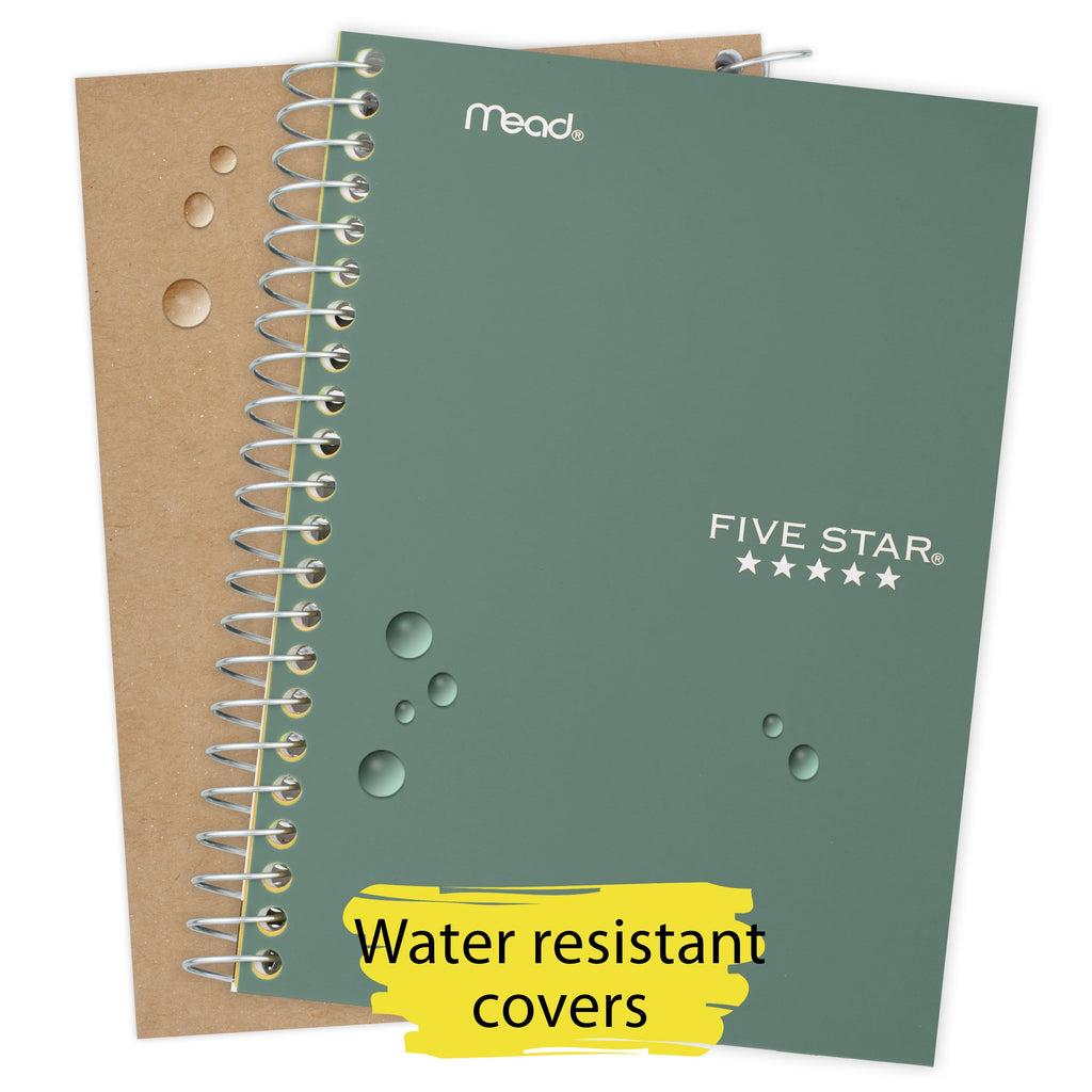 Spiral Notebook, College Ruled, 7" x 4 3/8", Seaglass - Image 4
