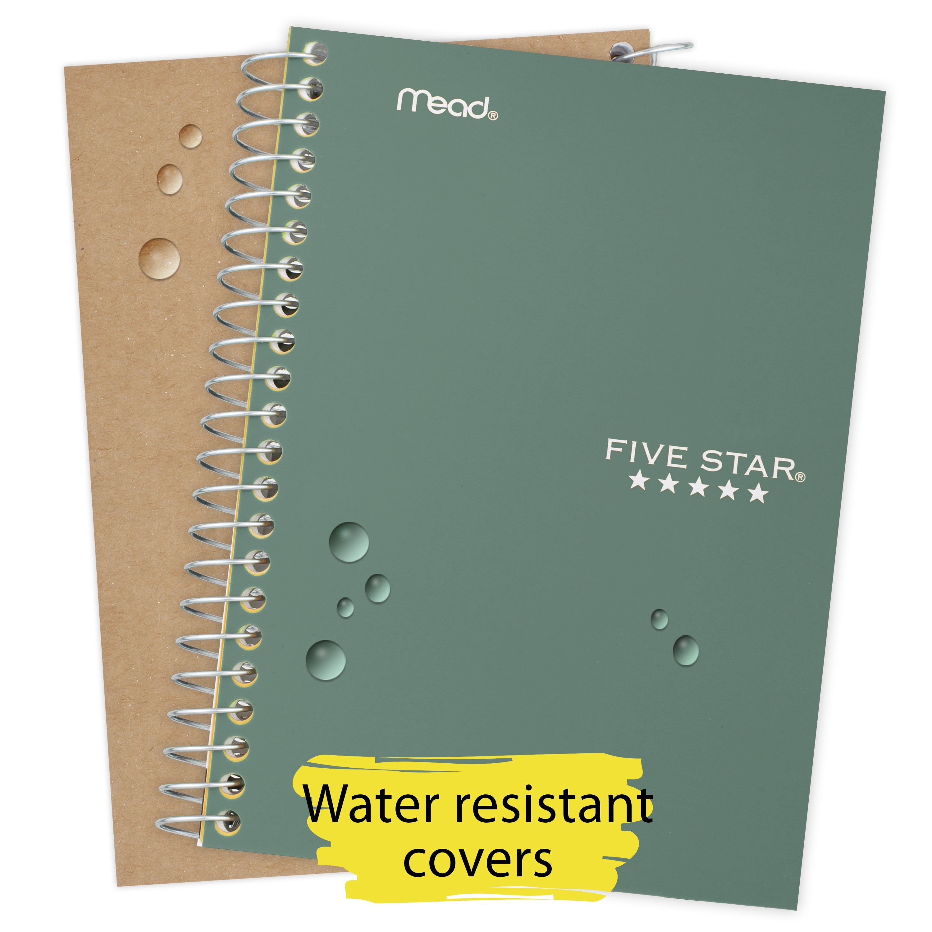 Spiral Notebook, College Ruled, 7" x 4 3/8", Seaglass - Image 4