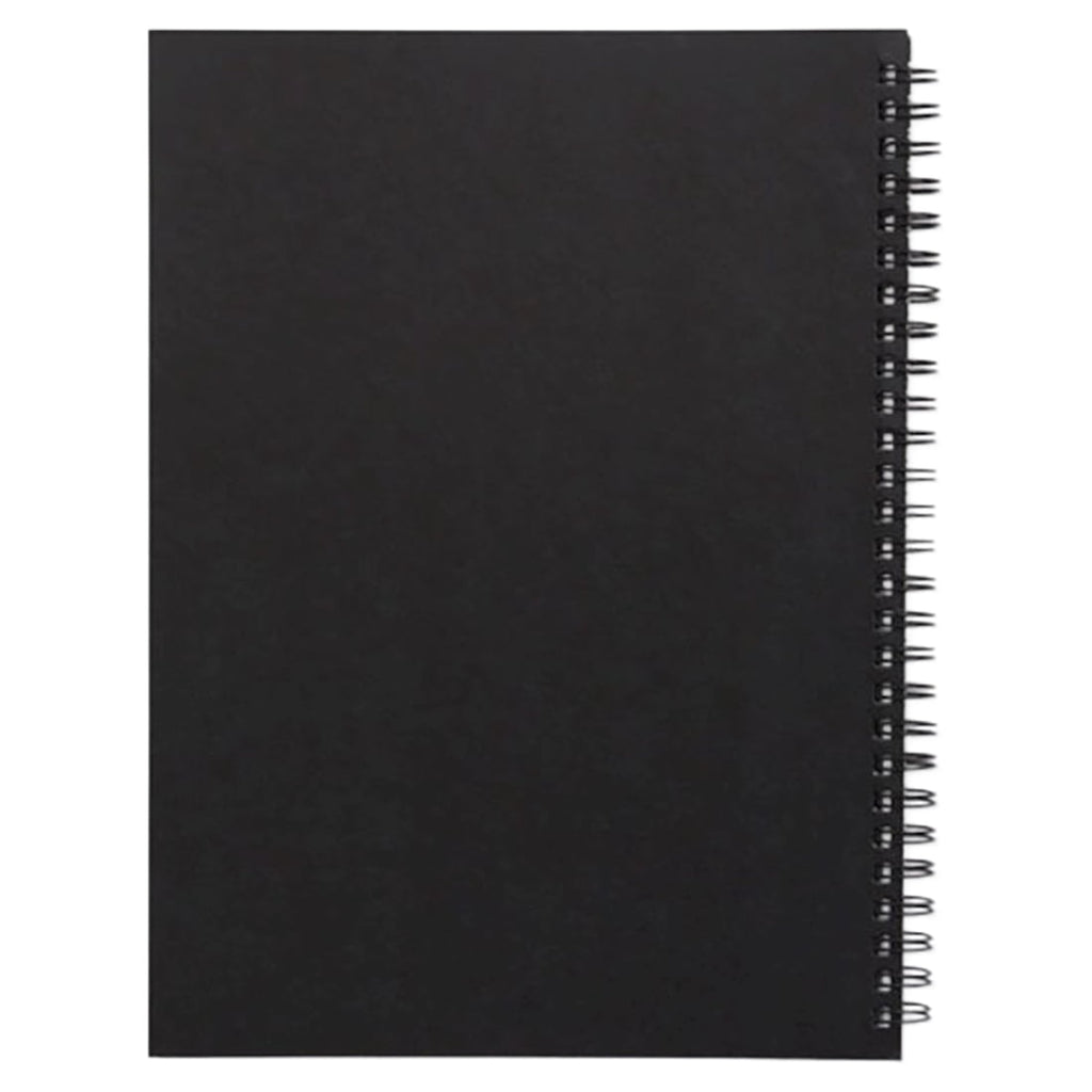 Medium Soft Cover Meeting Notebook Blk - Image 3
