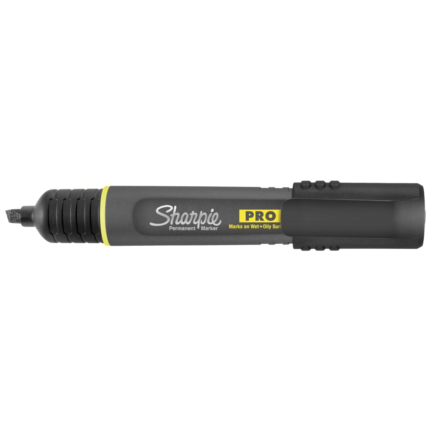PRO Permanent Markers, Chisel Tip, Black, 2 Count - Image 3