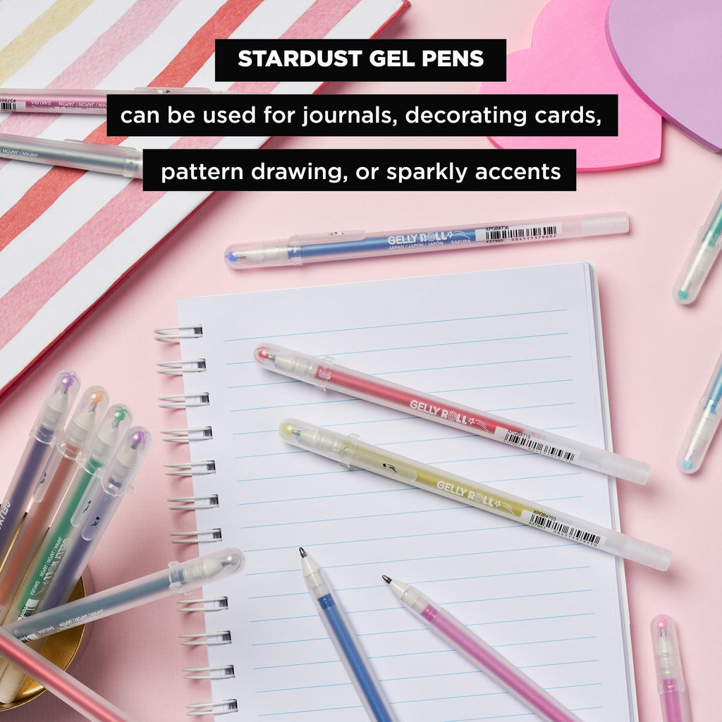 Stardust Gel Pen Cube Set, 16-Pens - Image 4