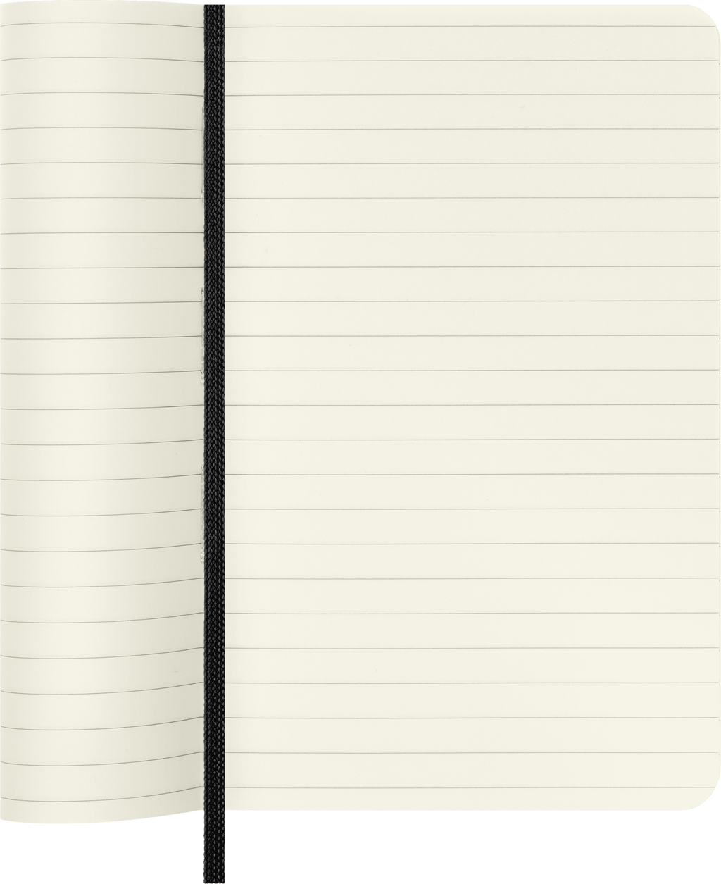Classic Notebook, Soft Cover, Pocket (3.5" x 5.5"), Ruled, Black - Image 3