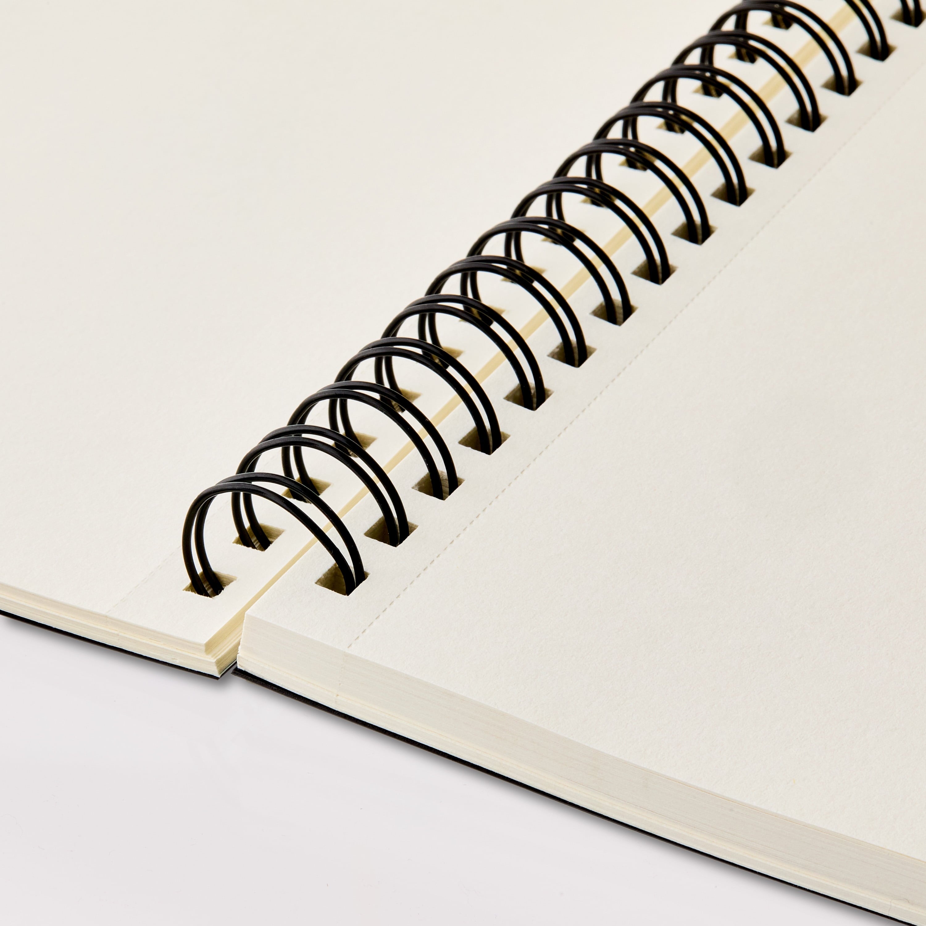 12" x 9" Spiral Sketch Book, 75 Sheets of White, Acid Free, Perforated Premium Drawing Paper - Image 3