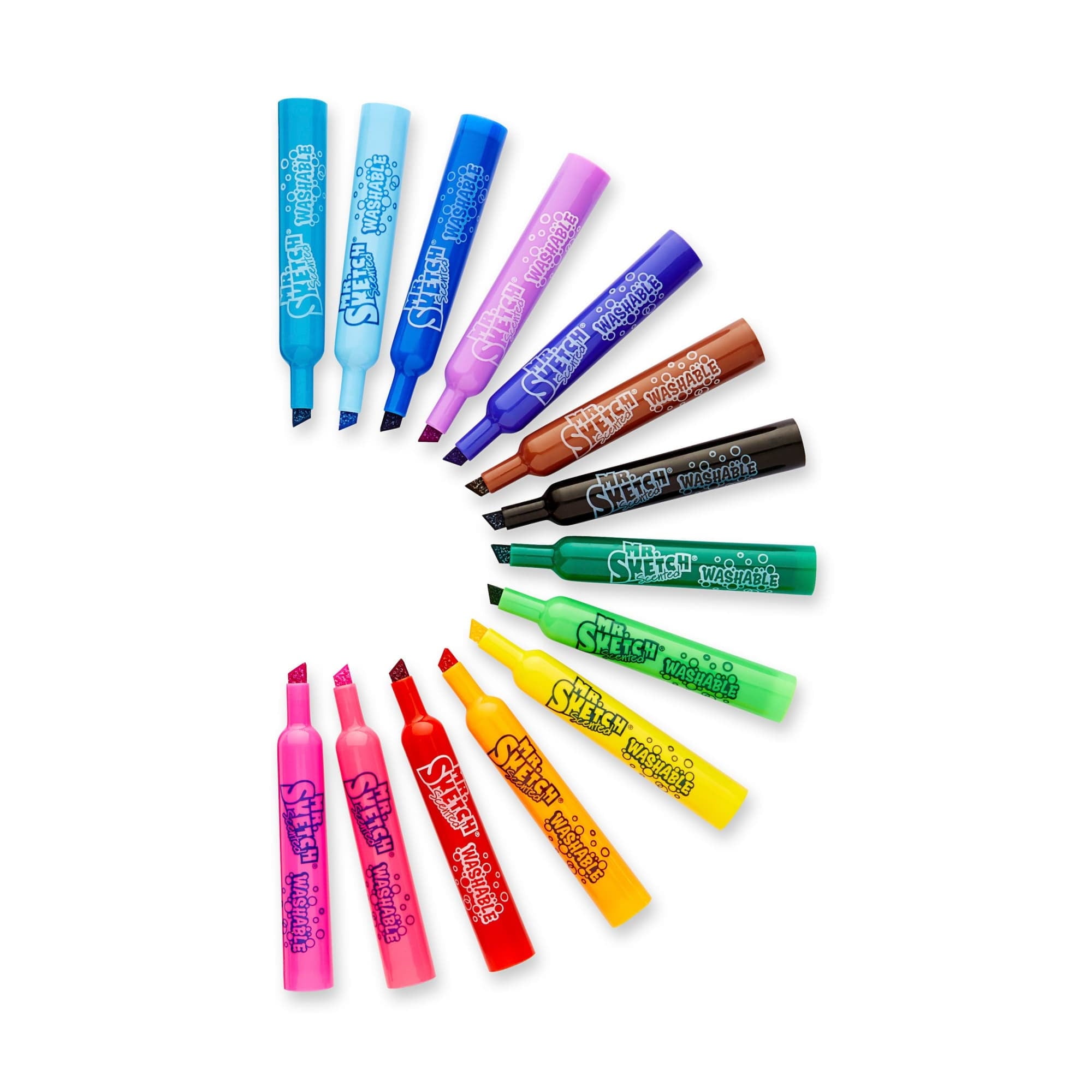 Scented Washable Markers, Chisel Tip, Assorted Colors, 14 Count - Image 4
