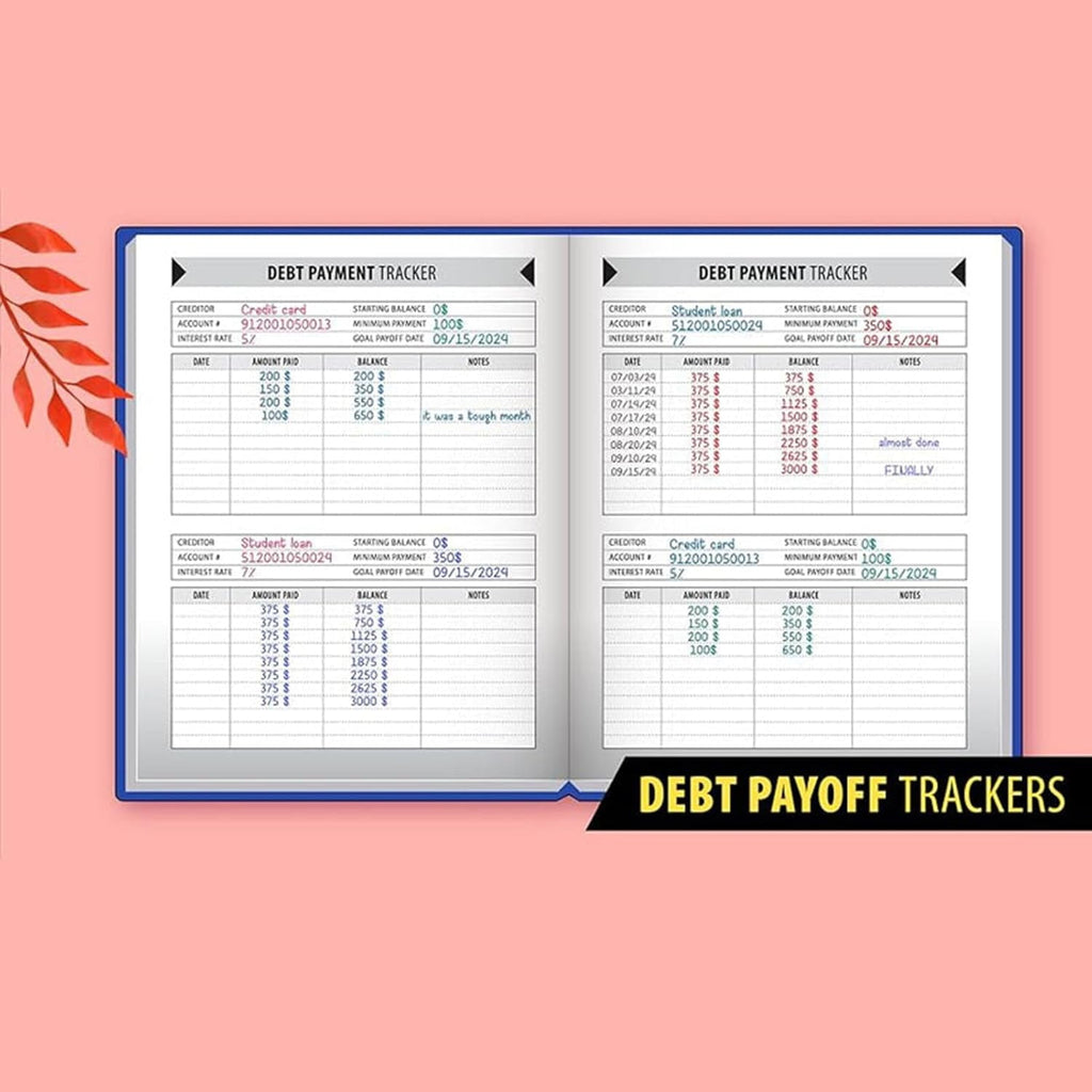 Monthly Bill Payment Checklist: Bill Tracker Notebook l  8"x10" The 4-Year Guide for Families & Money Managers, 960 Billing Records Included - Image 2