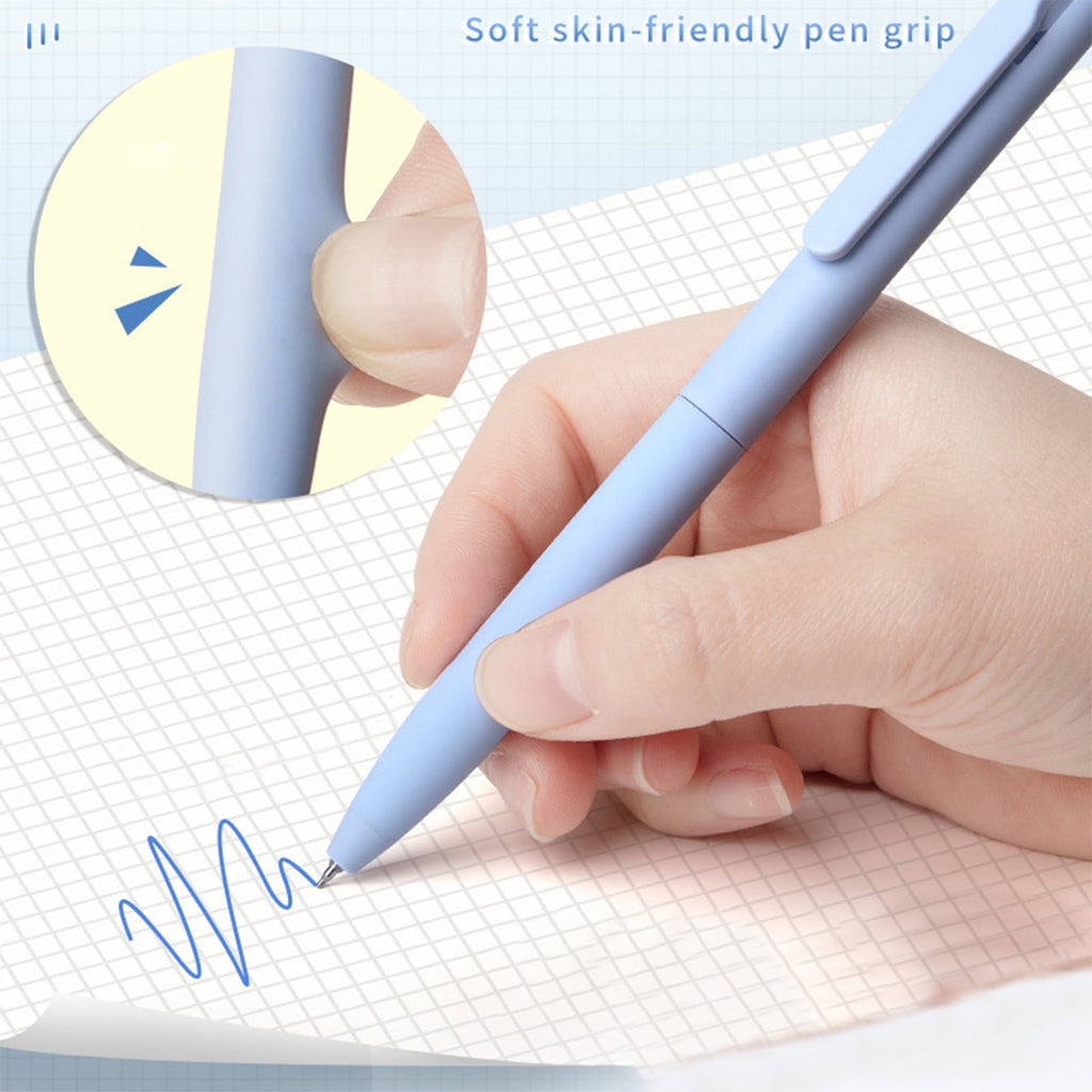 6 PCS Gel Pens Colored Ink,Retractable pointed 0. Quick Drying Aesthetic Pen for Writing, Journaling, Note-Taking,Gif... - Image 5
