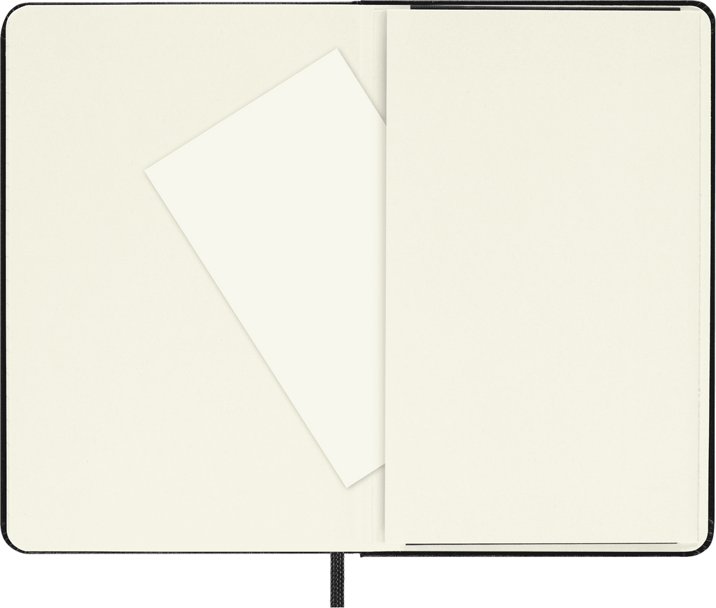 Moleskine Classic Notebook, Hard Cover, Pocket (3.5" x 5.5"), Ruled, Black, 192 Pages - Image 5